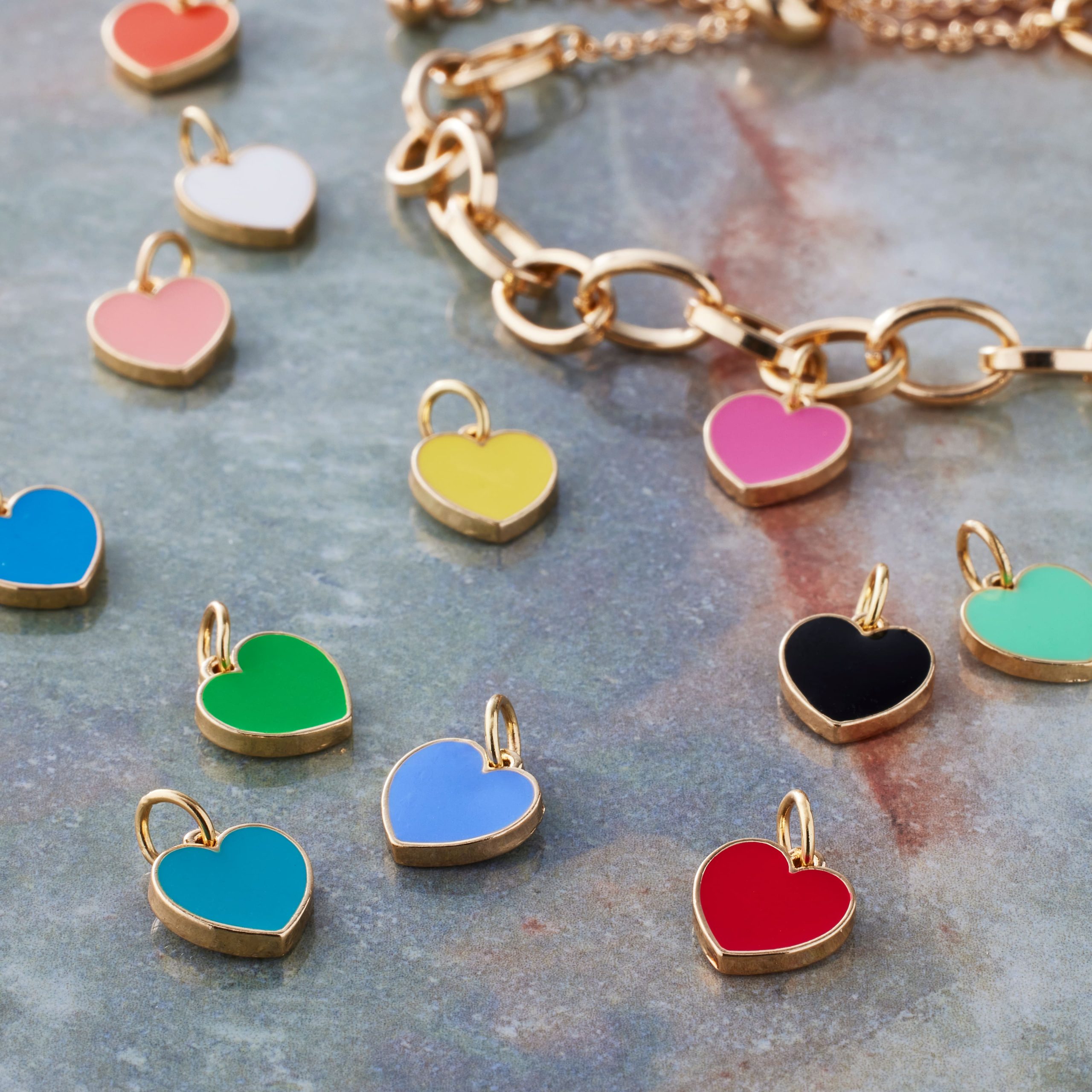 Enamel Hearts Charm Mix by Bead Landing™ - Image 2