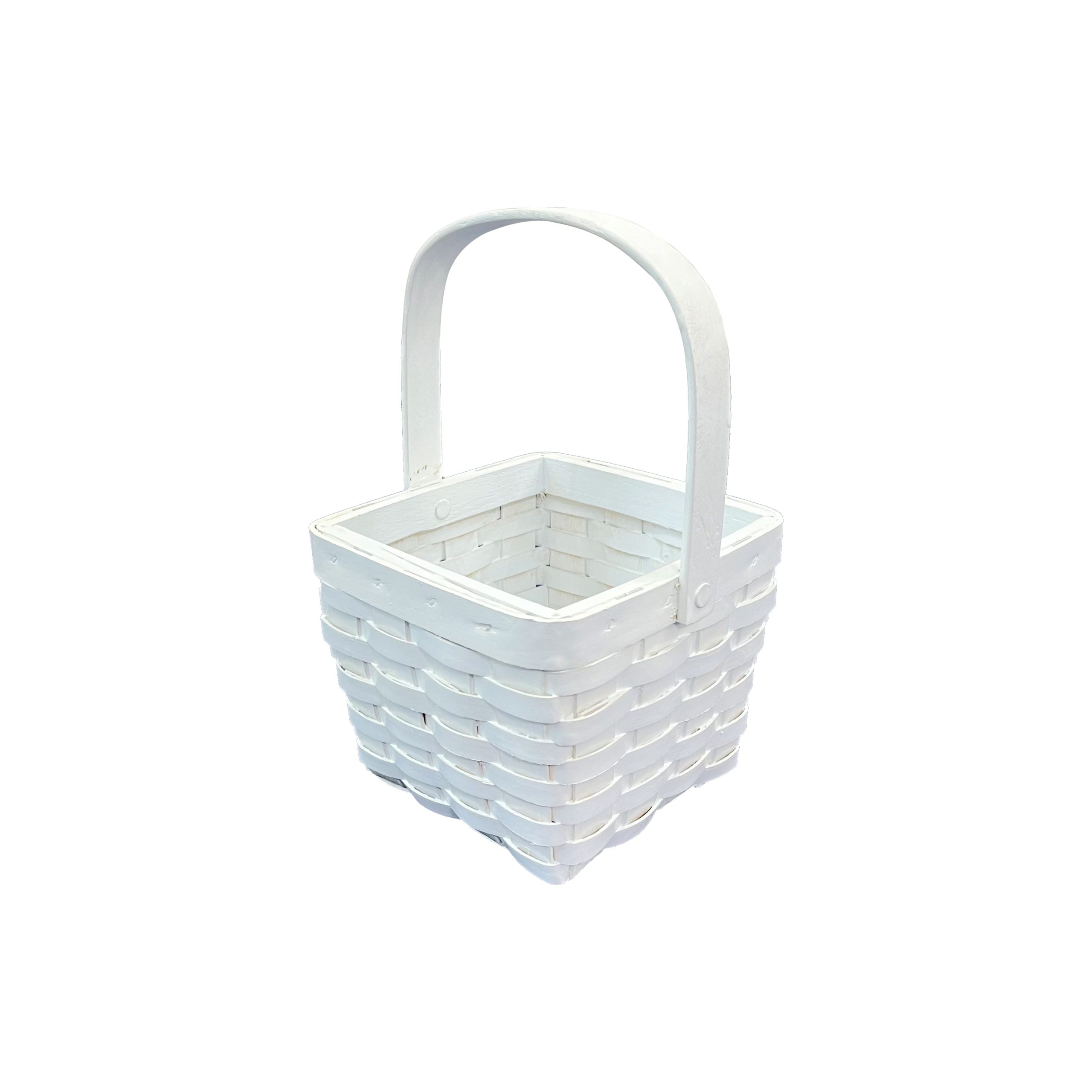 Small White Square Basket by Ashland® - Image 2