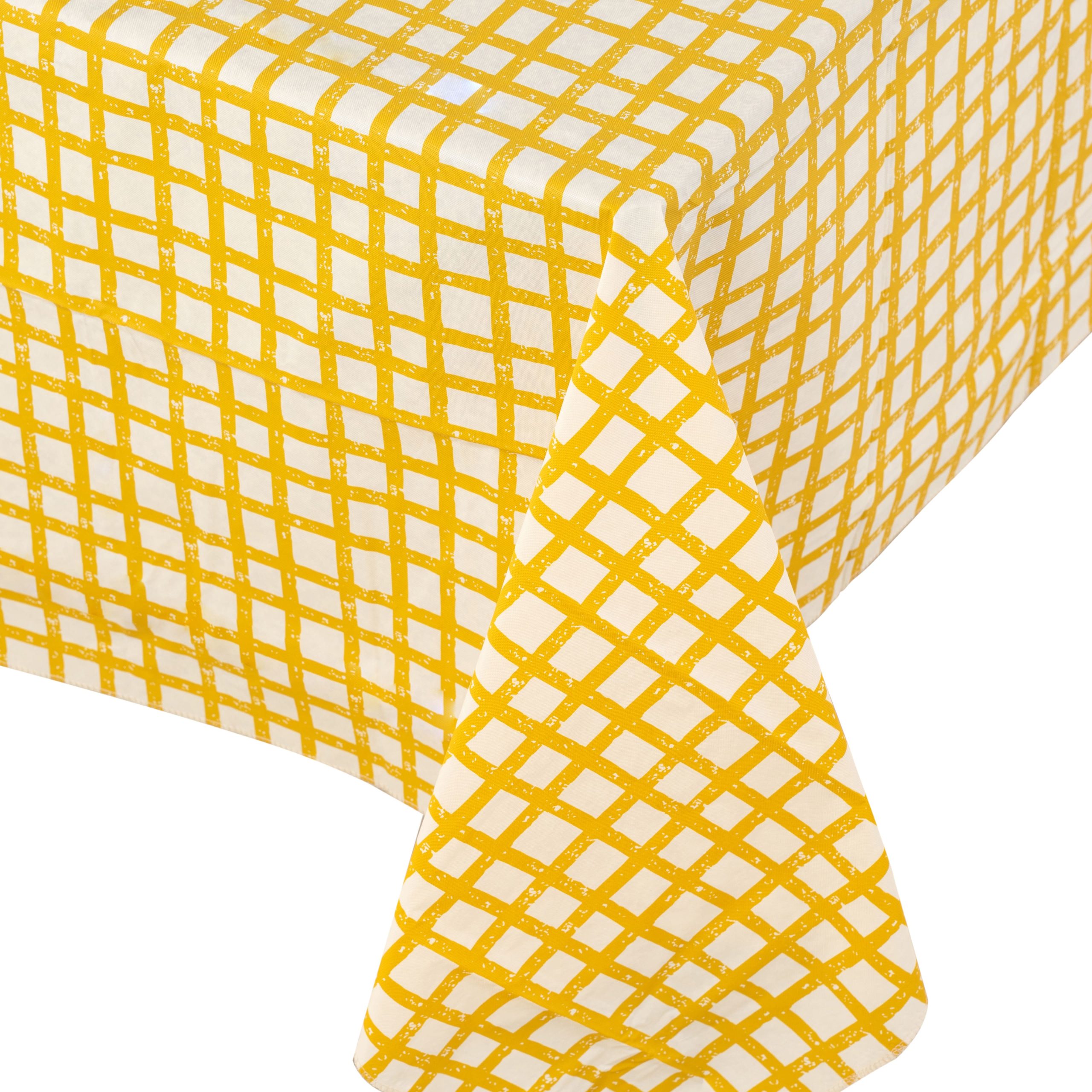 108" Yellow Table Cover by Celebrate It™ - Image 2