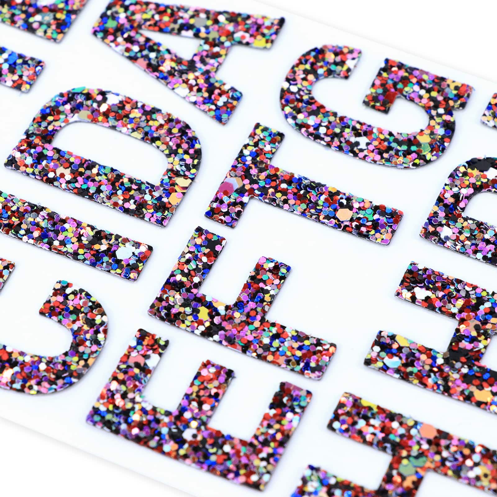Multicolor Blue & Red Glitter Alphabet Stickers by Recollections™ - Image 3