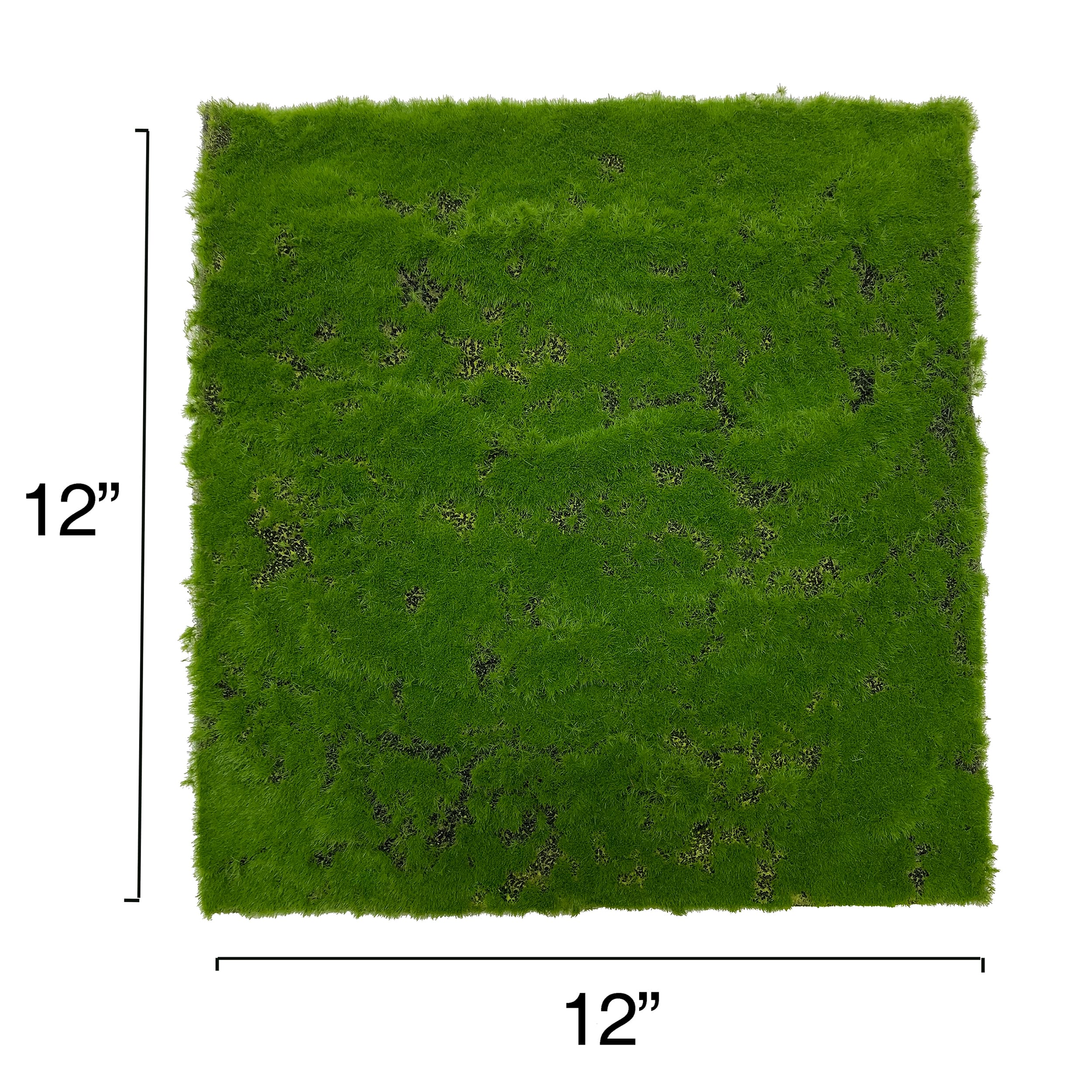 12" x 12" Green Faux Moss Mat by Ashland® - Image 2
