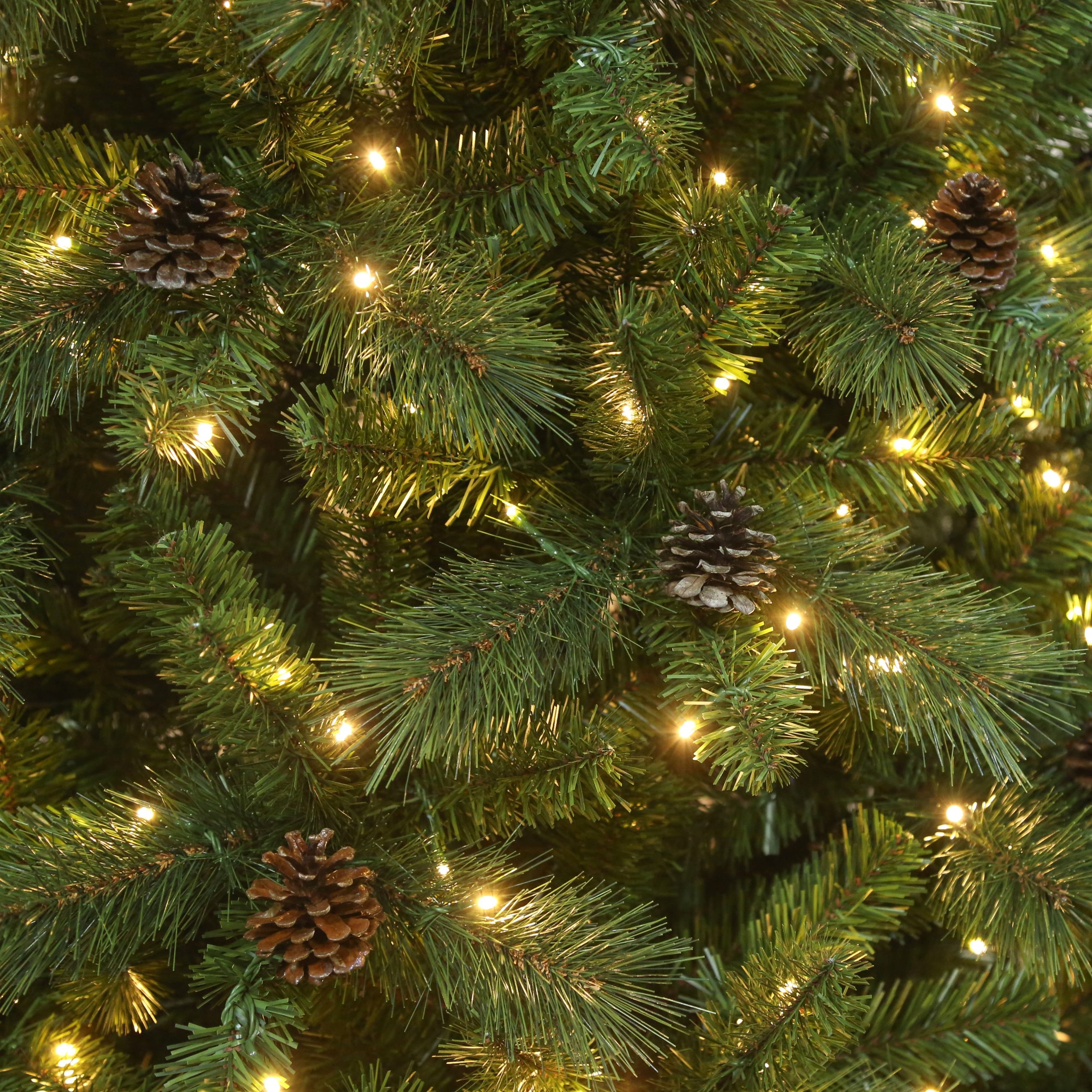 7.5ft. Pre-Lit Wimberley Pine Realistic Artificial Christmas Tree, Warm White Mini LED Lights by Ashland® - Image 2