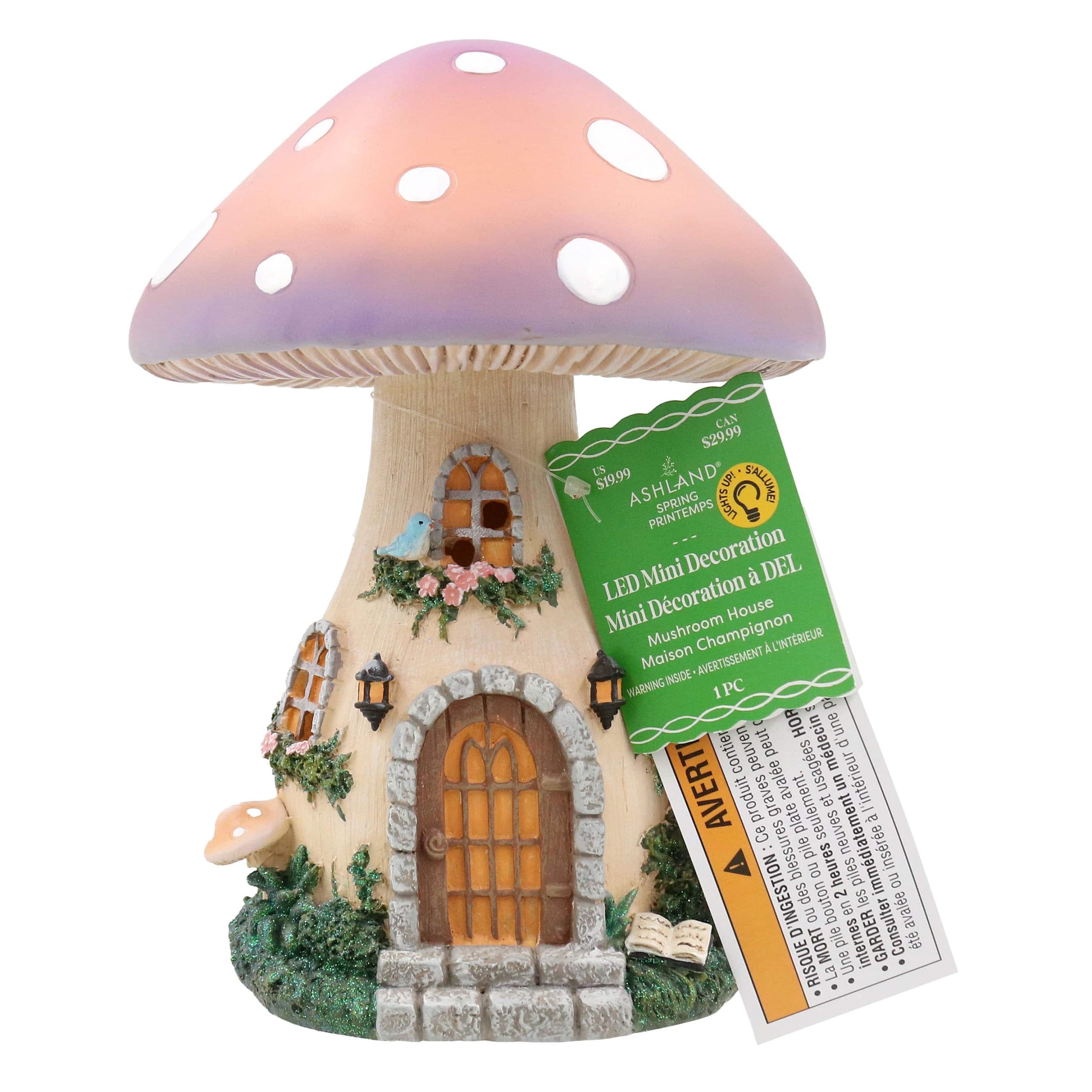 Mini LED Mushroom House by Ashland®