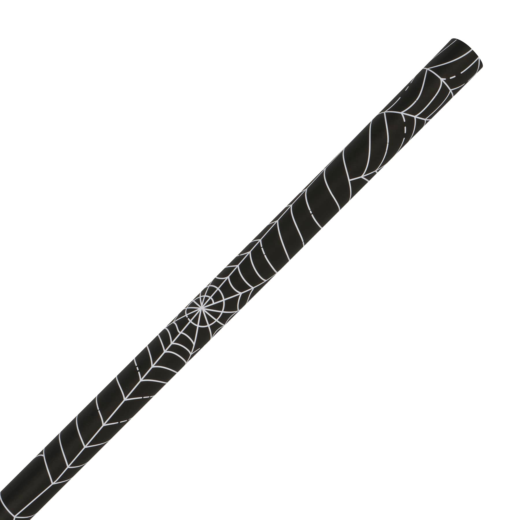 Class Rules! 48" x 12ft. Black & White Spiderweb Bulletin Board Paper by B2C™