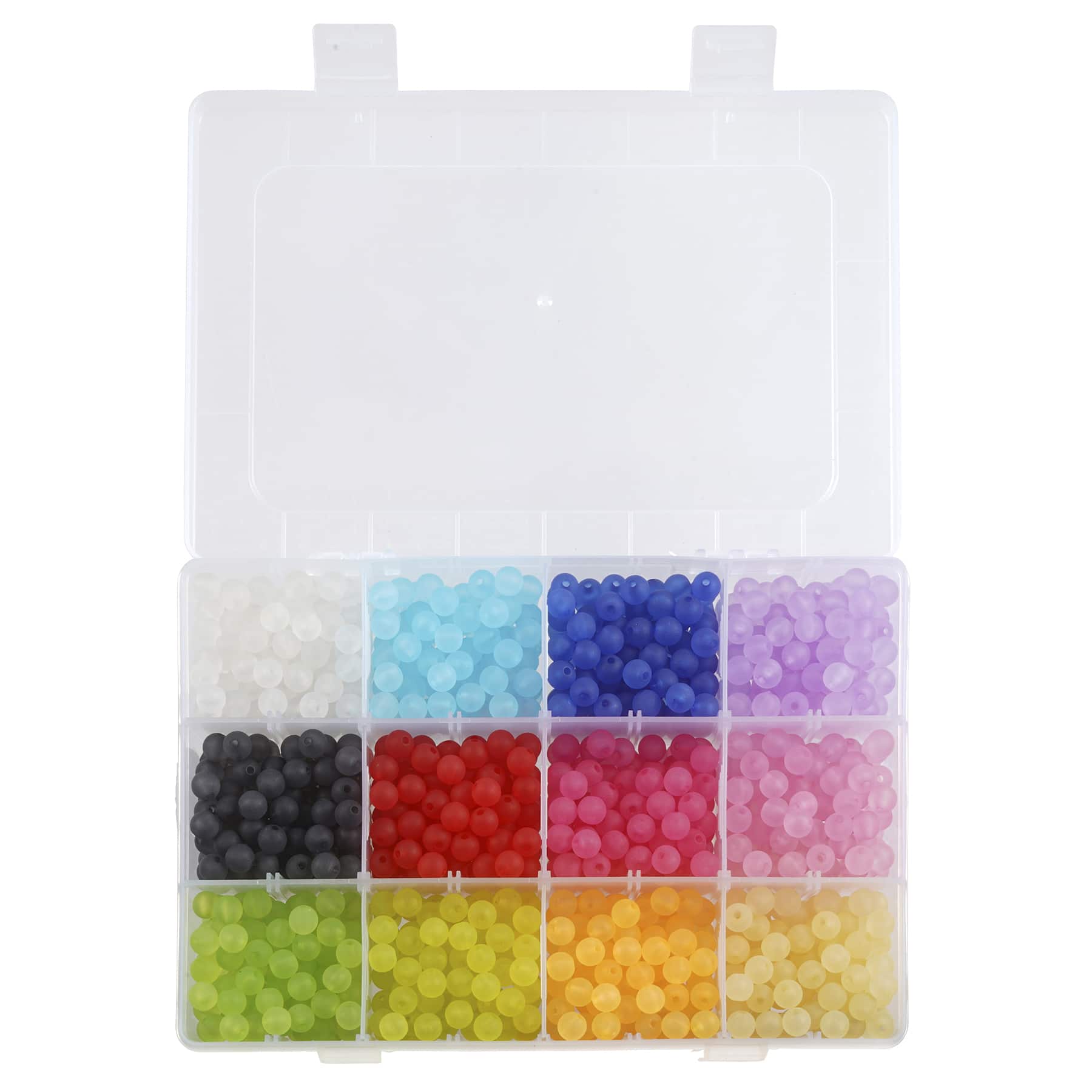 Matte Acrylic Craft Beads, 7.5mm by Bead Landing™ - Image 3