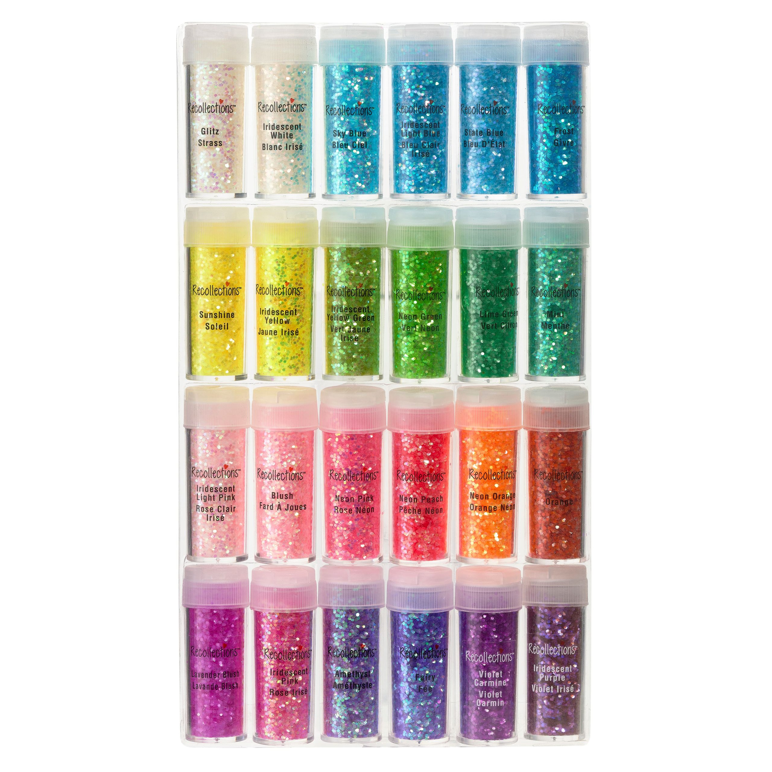 Neon Polyester Glitter Set by Recollections™
