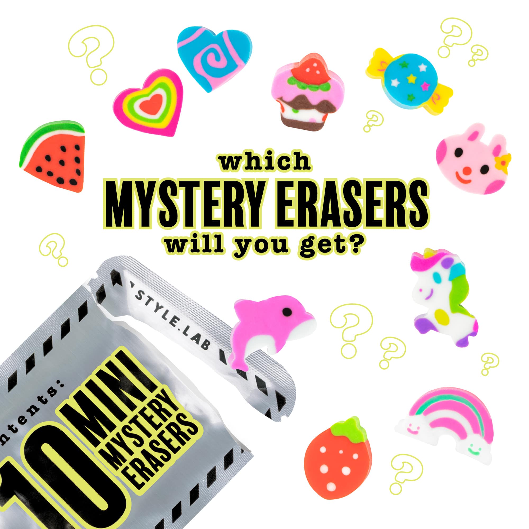 Style.Lab by Fashion Angels® Binder Pouch with Mystery Erasers - Image 3