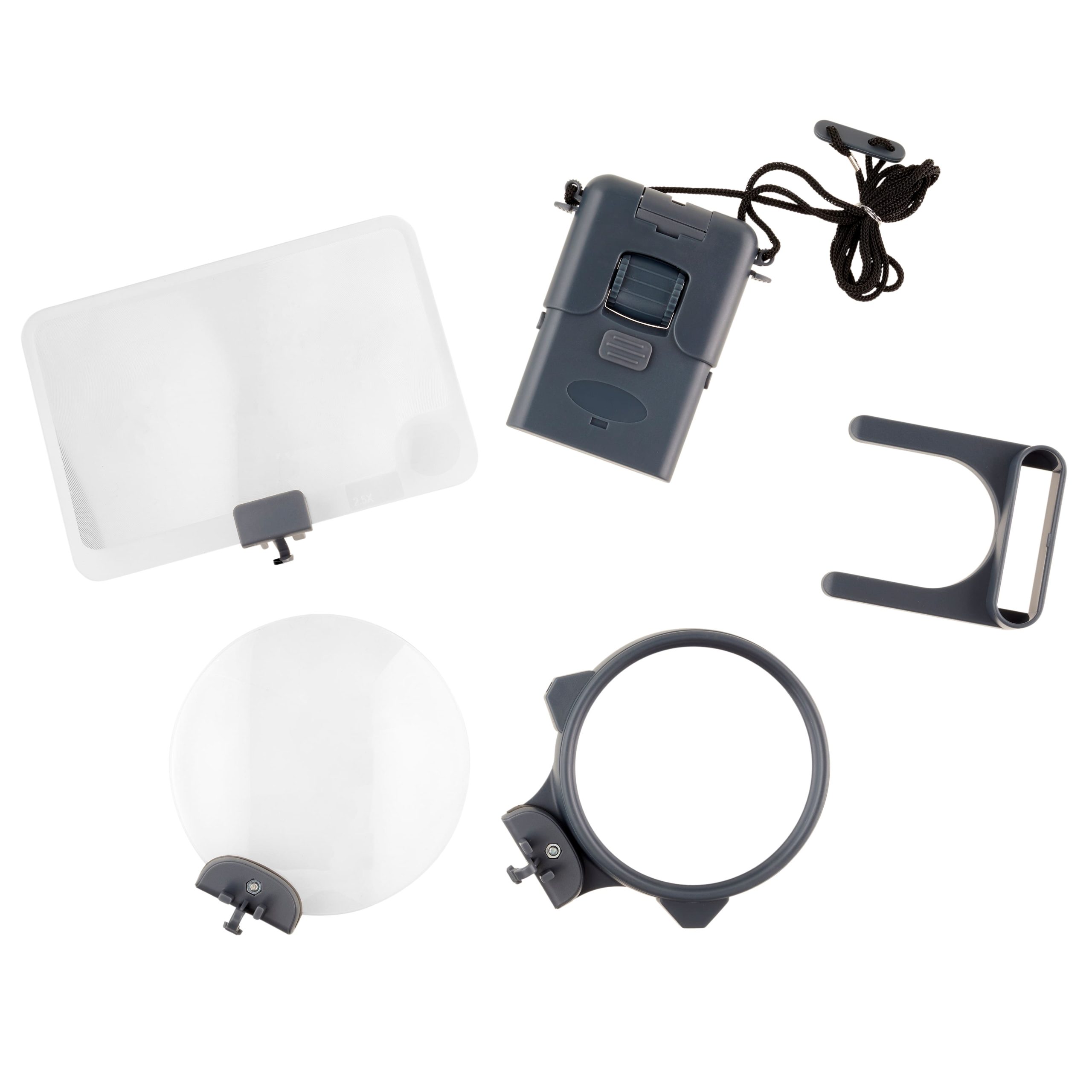 3-in-1 Hobby Magnifier with LED by Loops & Threads® - Image 3