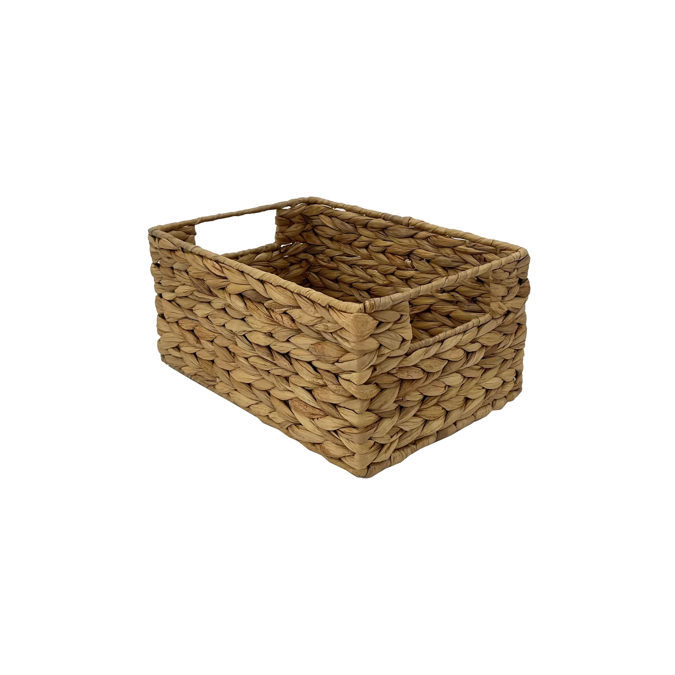 Small Natural Rectangle Basket by Ashland® - Image 2