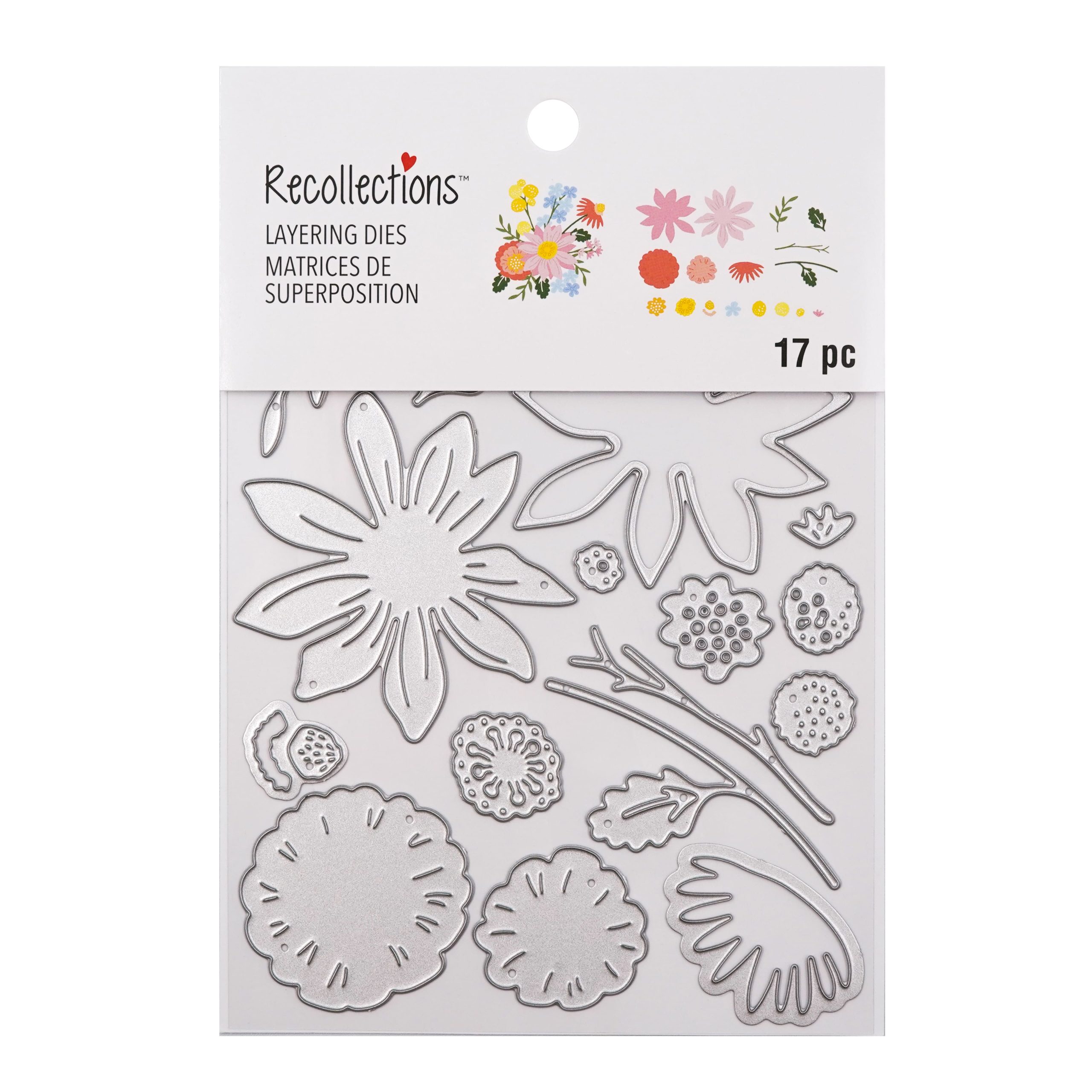 Wildflowers Layering Die Set by Recollections™ - Image 3