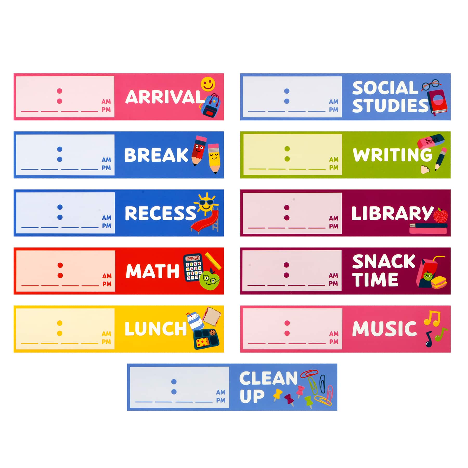 Class Rules! Schedule Dry Erase Die Cuts by B2C™ - Image 2
