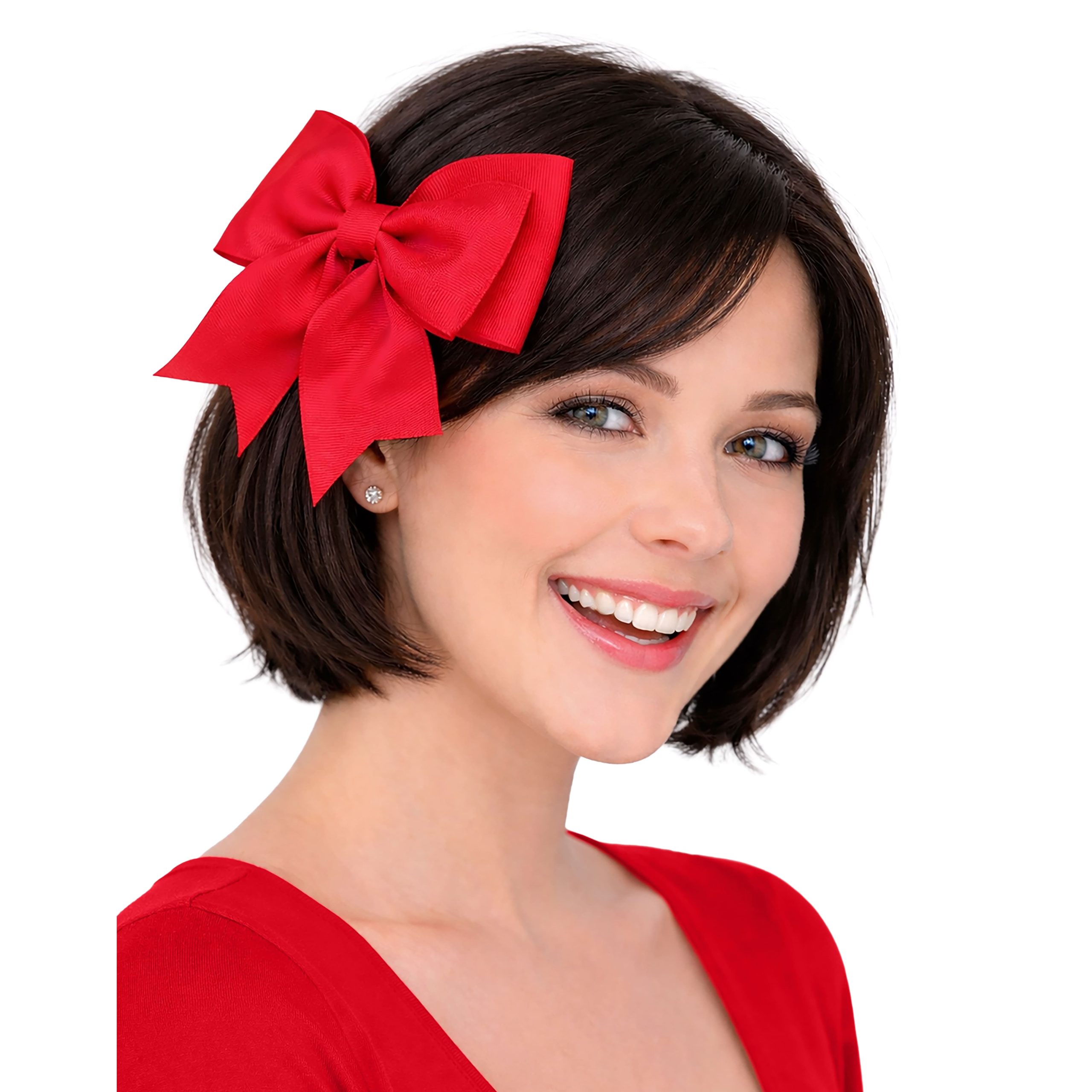 Adult Clip-On Costume Hair Bow - Image 2