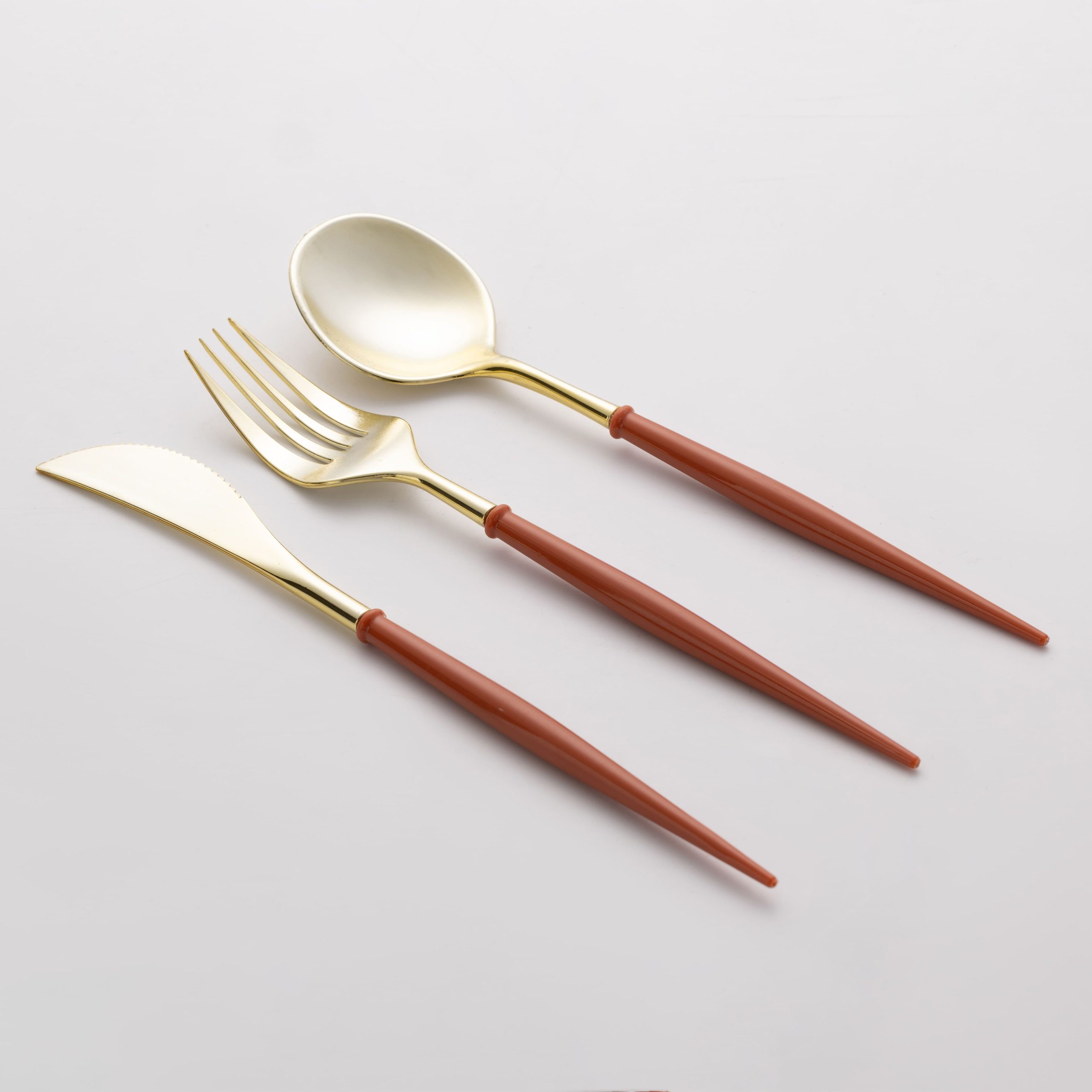 Thanksgiving Brown Cutlery, 40ct. by Celebrate It™ - Image 2