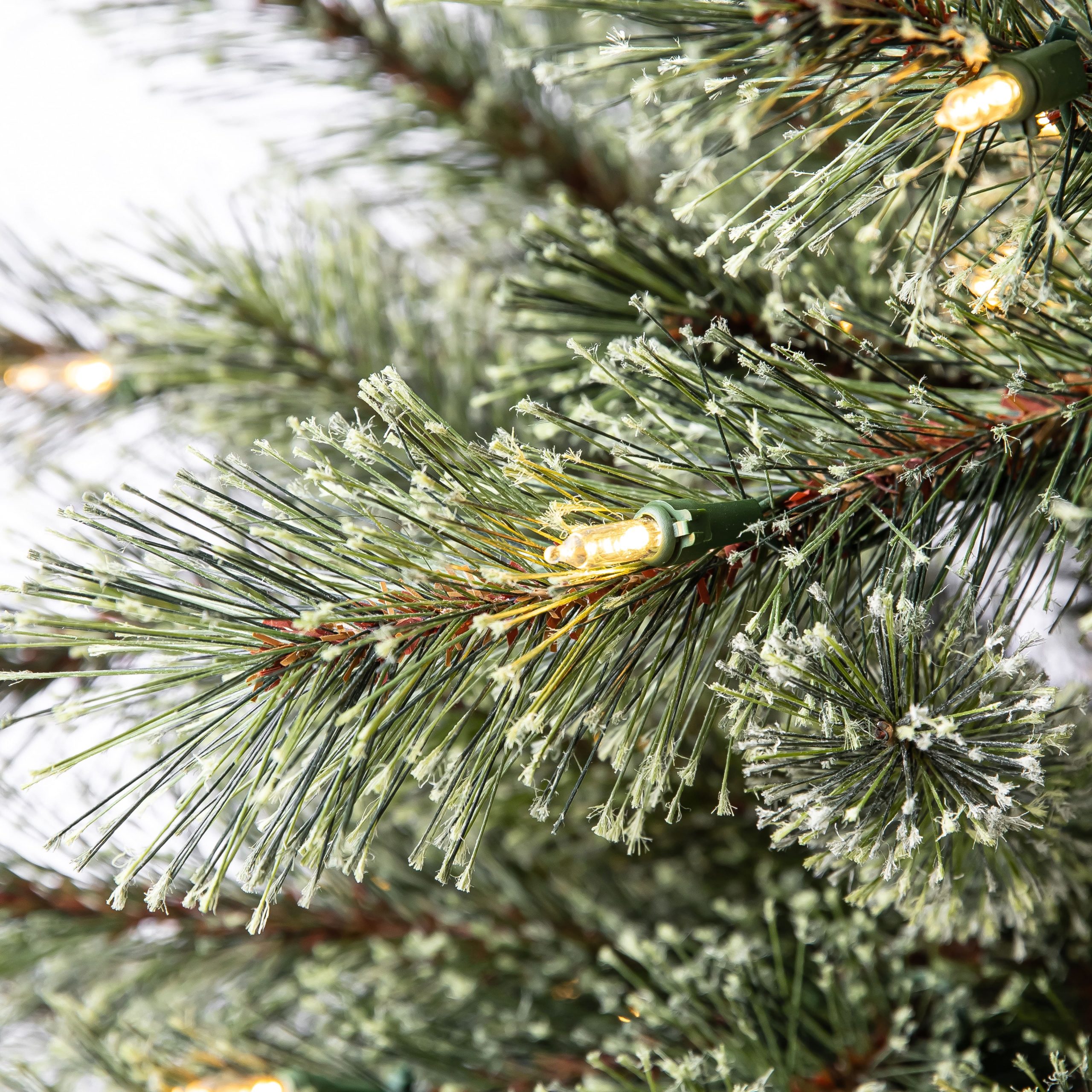 5ft. Pre-Lit Bowen Pine Artificial Christmas Tree, Warm White LED Lights by Ashland® - Image 4