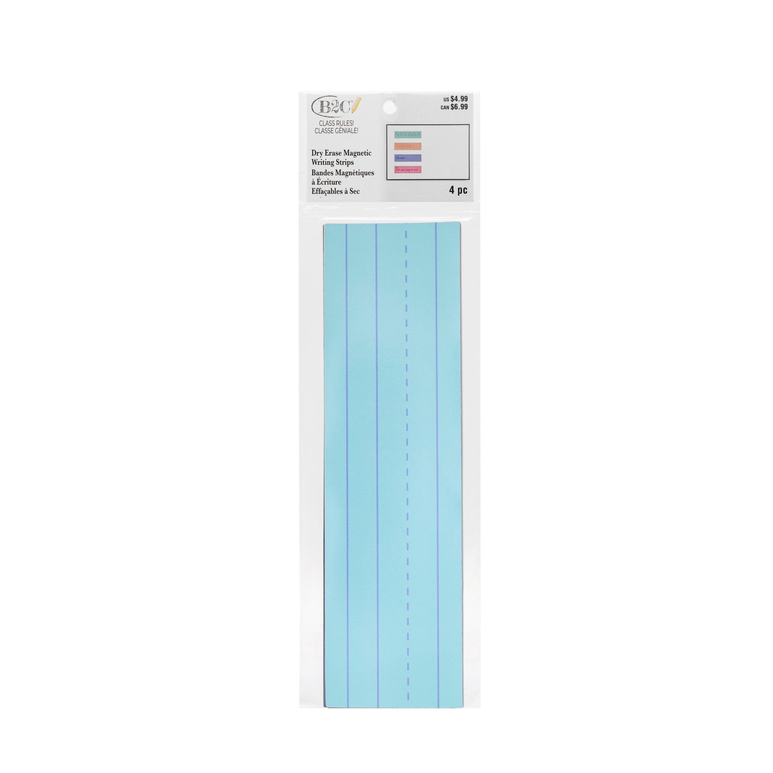 Class Rules! 11" Retro Dry Erase Magnetic Writing Strips by B2C™ - Image 2