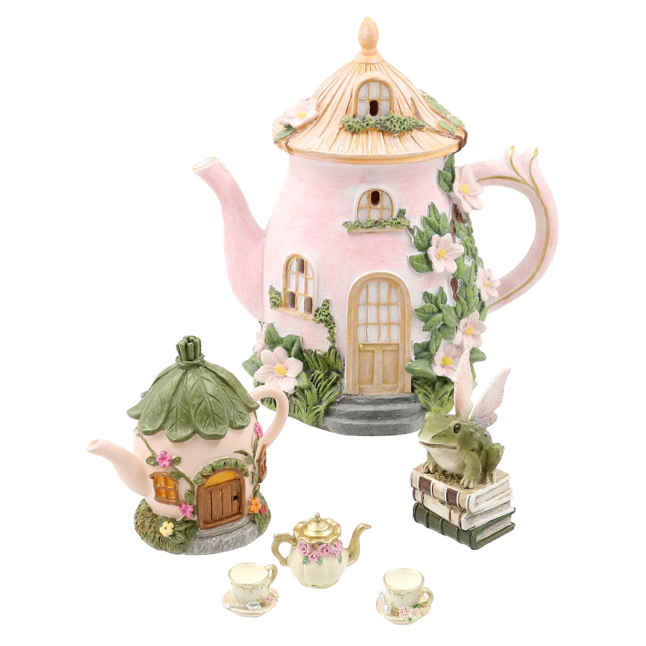 Mini Fairy Frog on Books Decoration by Ashland® - Image 2