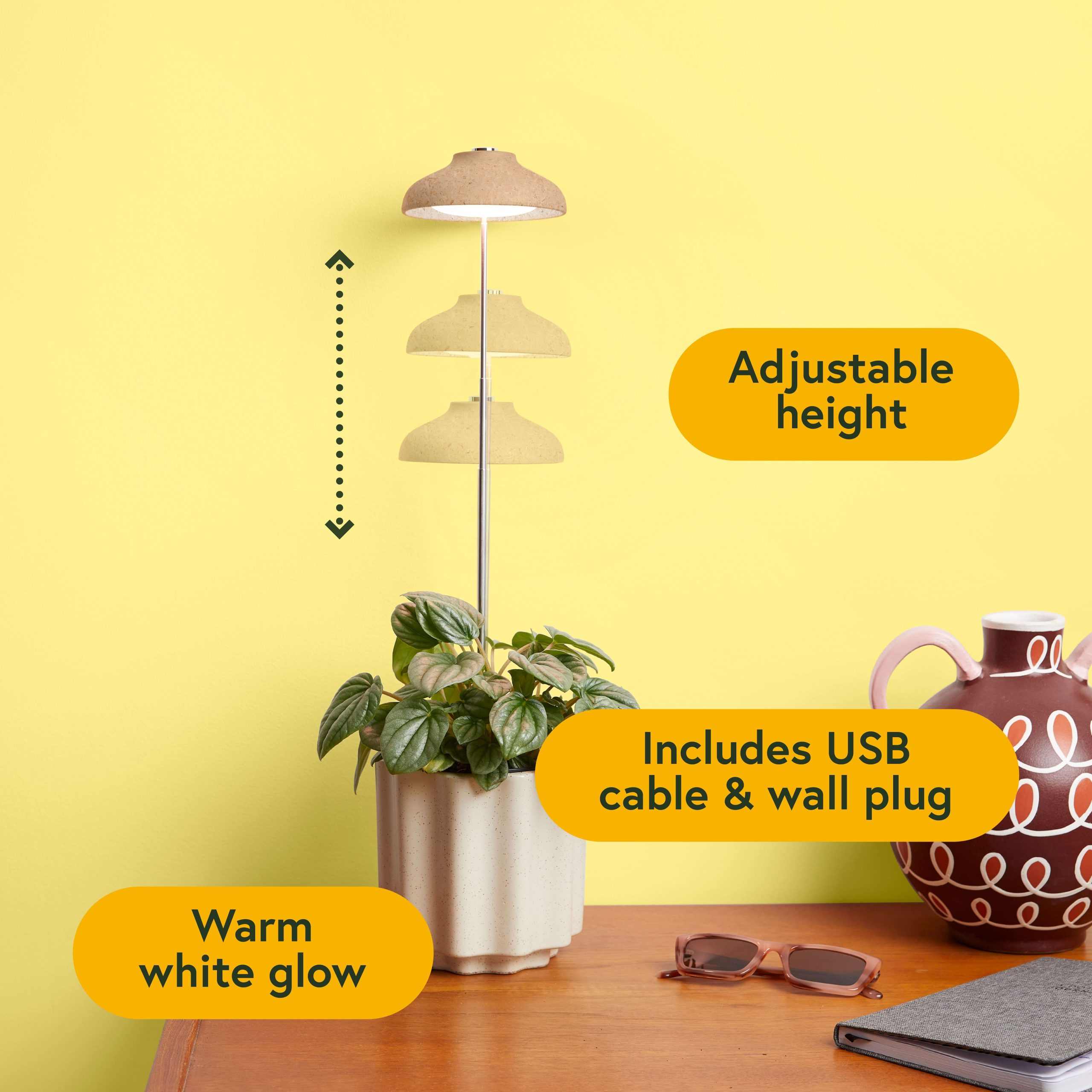 We The Wild™ Instant Sun Full Spectrum LED Grow Lamp for Houseplants - Image 4