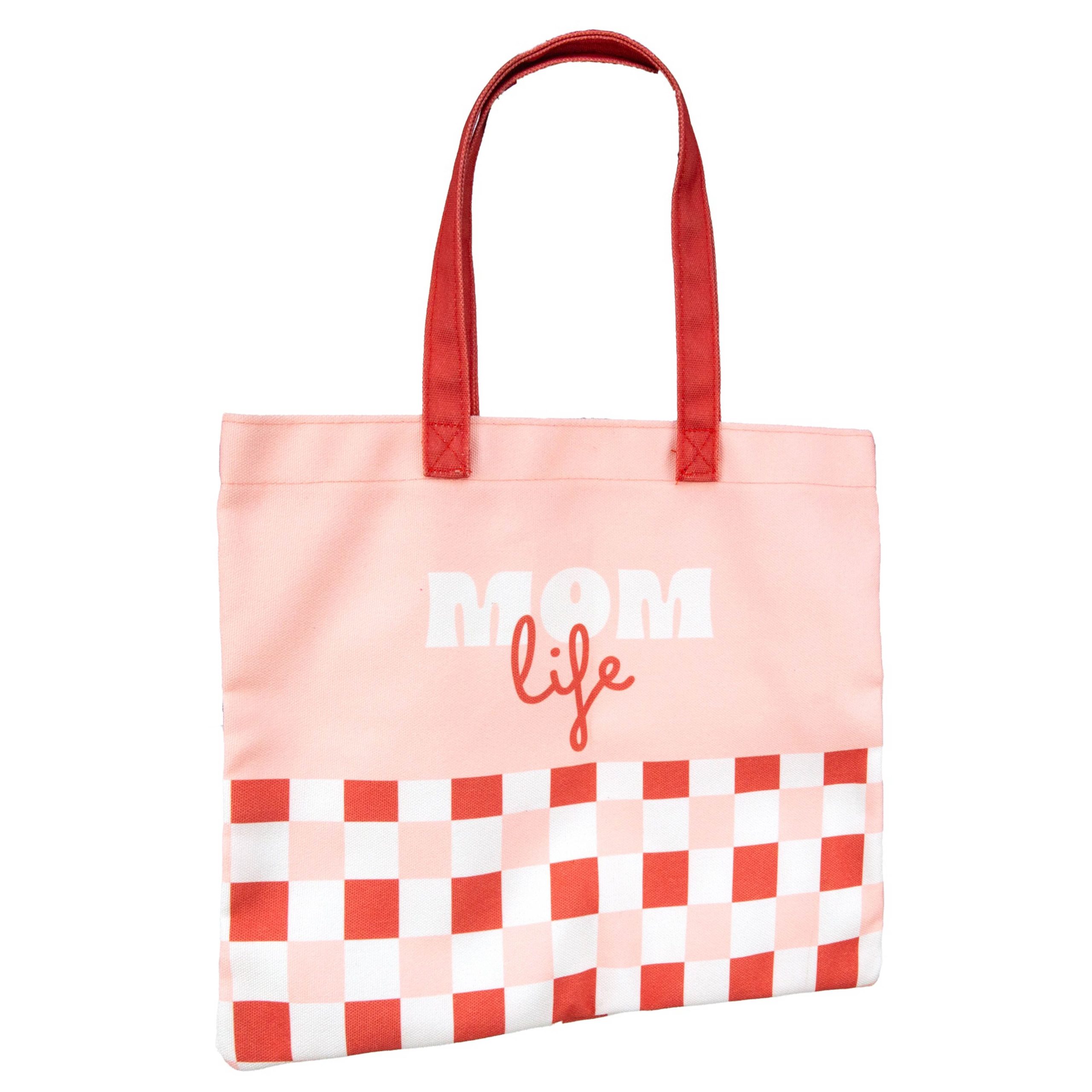 Mother's Day Fabric Statement Tote Bag - Image 3