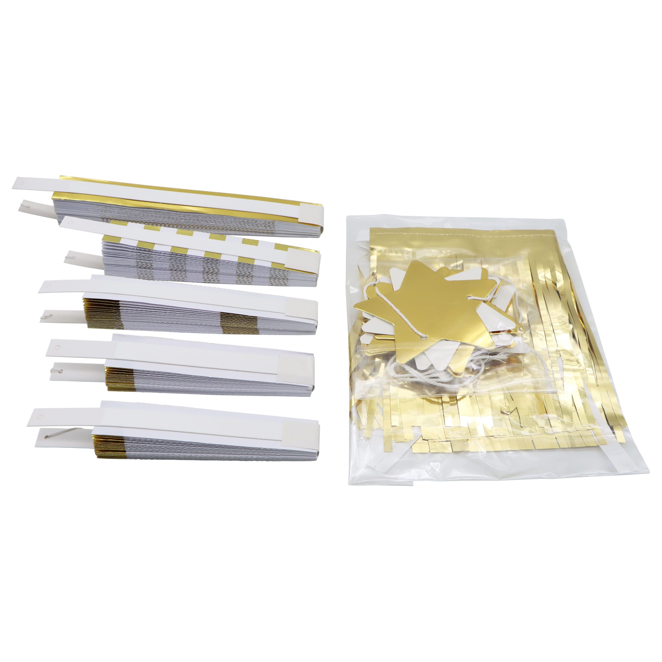White & Gold Party Décor Kit by Celebrate It™ - Image 2