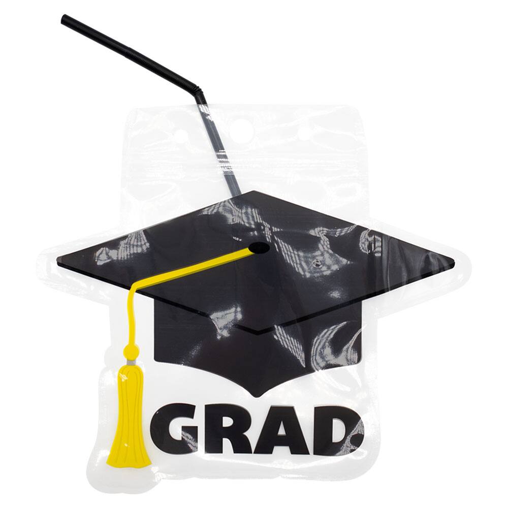 12oz. Graduation Drink Pouches, 10ct. - Image 2