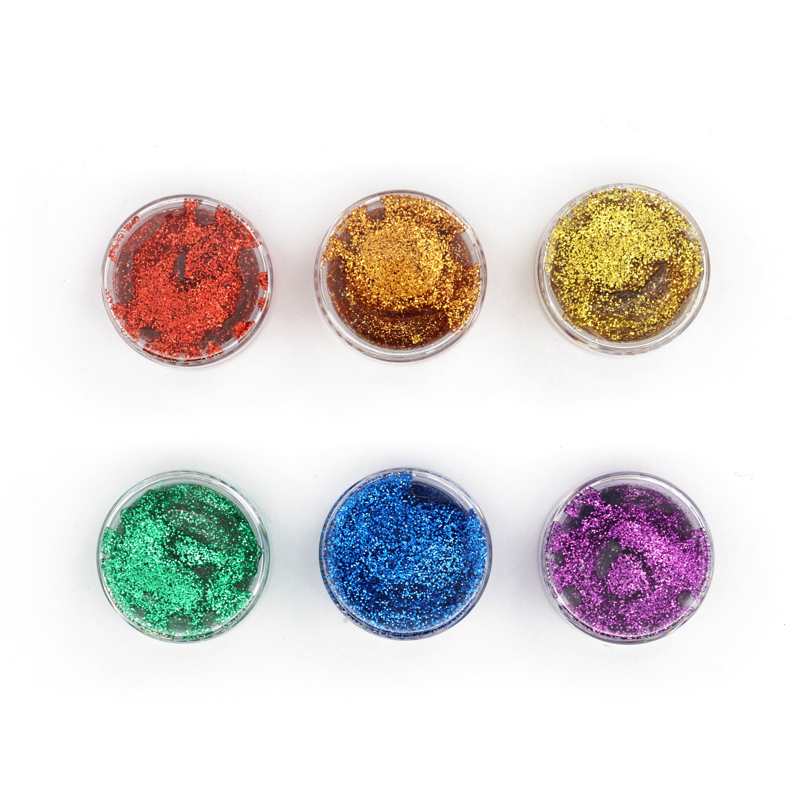 Pride Rainbow Face Glitter, 6ct. by Celebrate It™