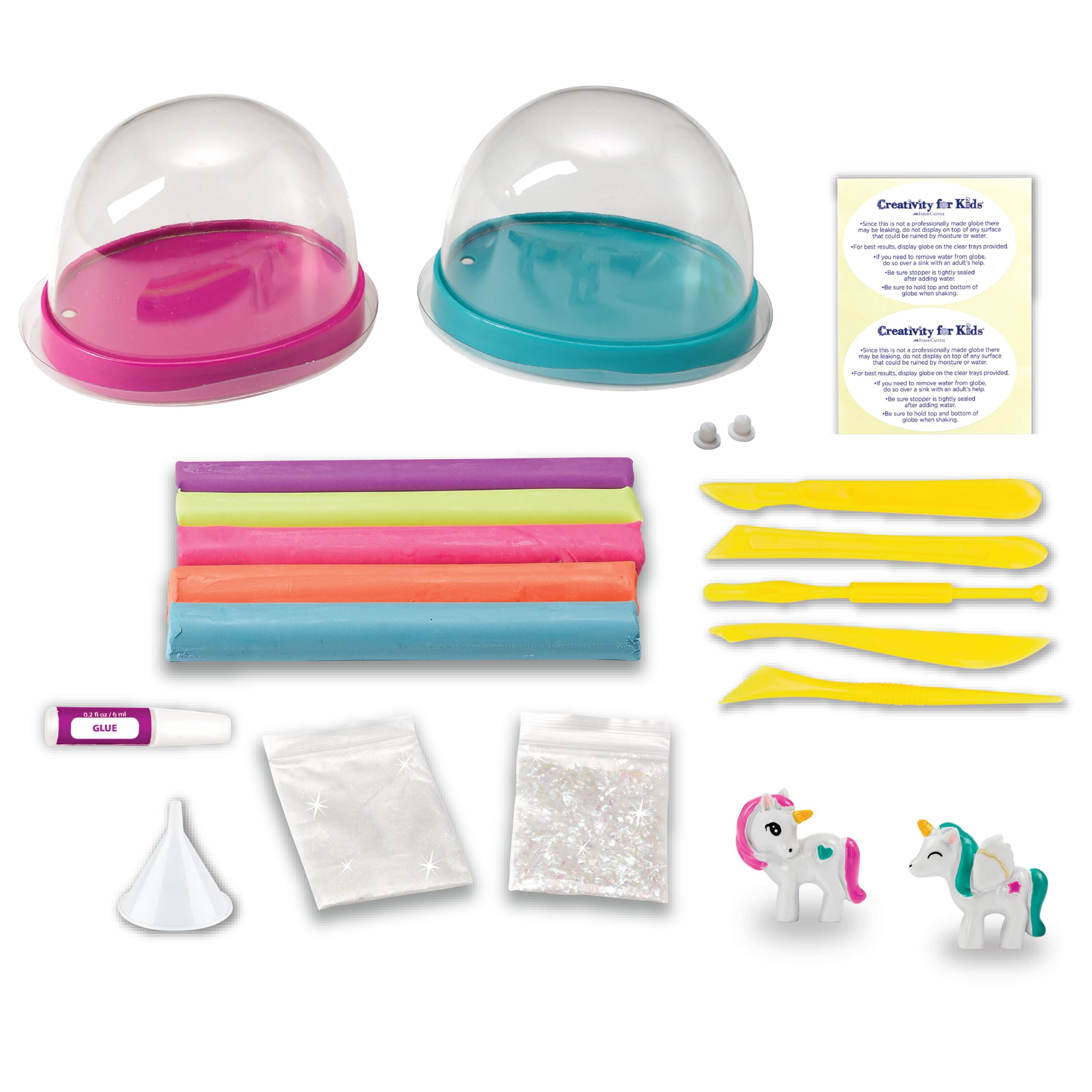 Creativity for Kids® Make Your Own Water Globe Magical Unicorn Kit - Image 2