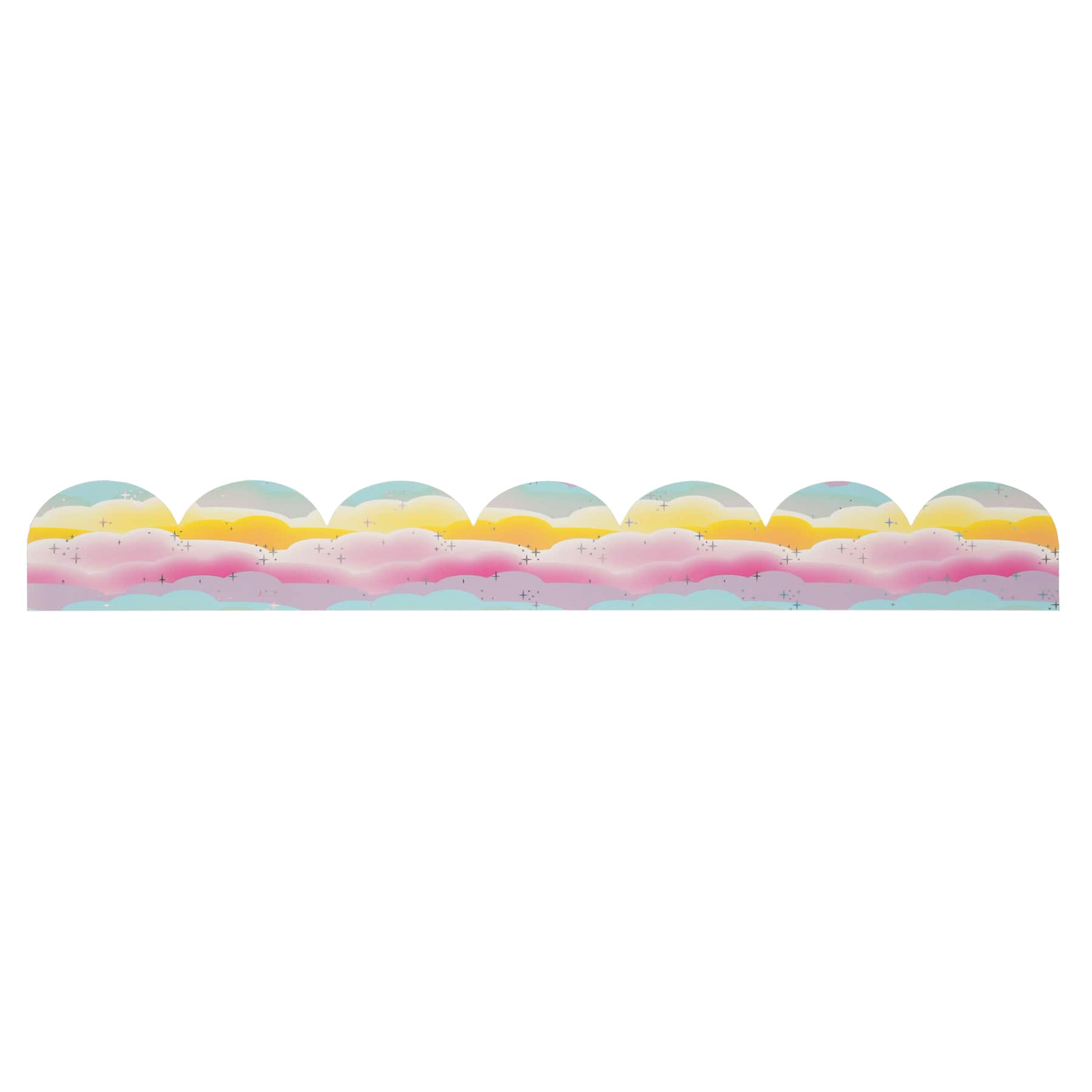 Class Rules! 2.25" x 18" Clouds Borders, 12ct. by B2C™