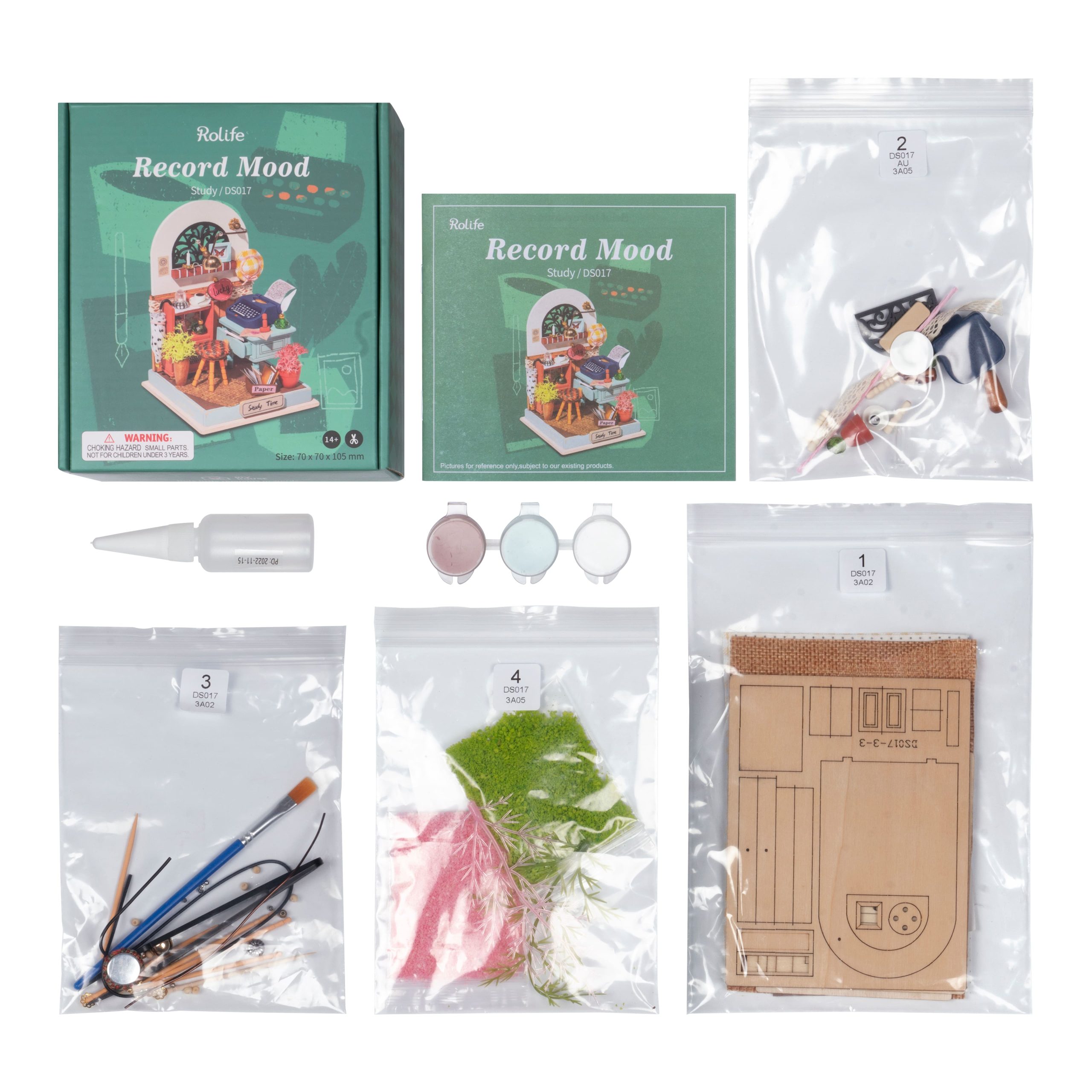 Rolife® Record Mood DIY Miniature Kit - Image 4