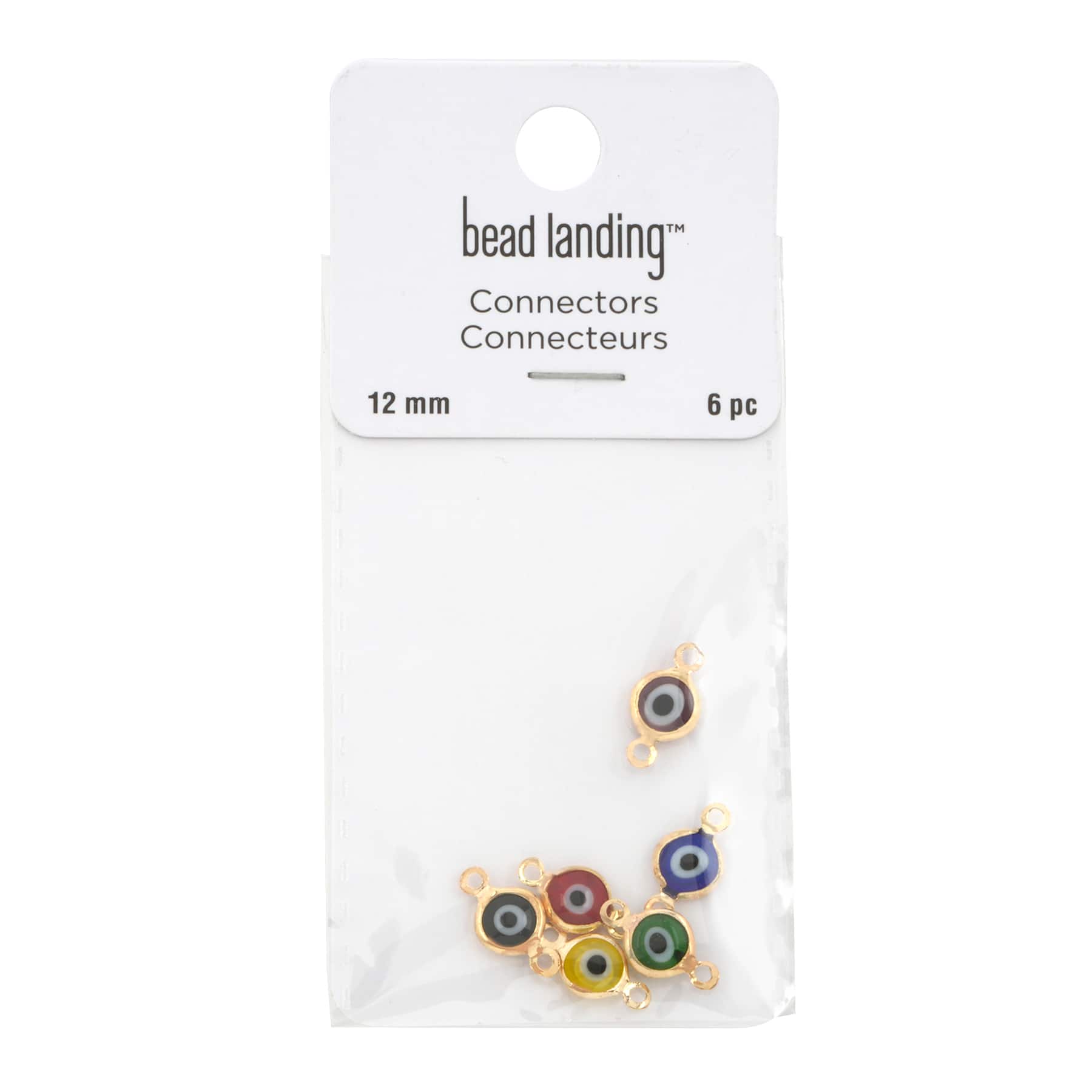 12mm Gold Eye Connectors, 6ct. by Bead Landing™ - Image 3