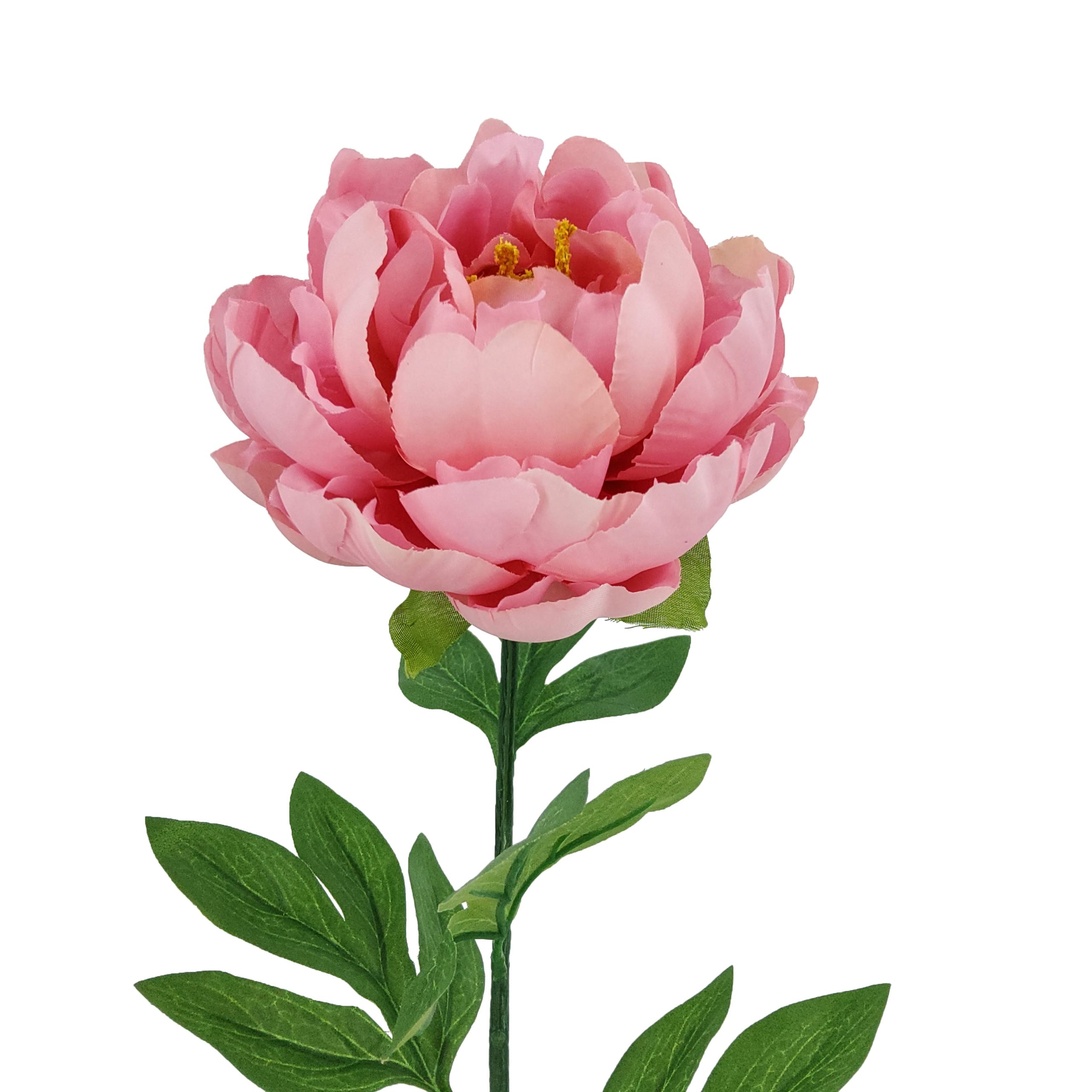 24.5" Pink Peony Stem by Ashland® - Image 2