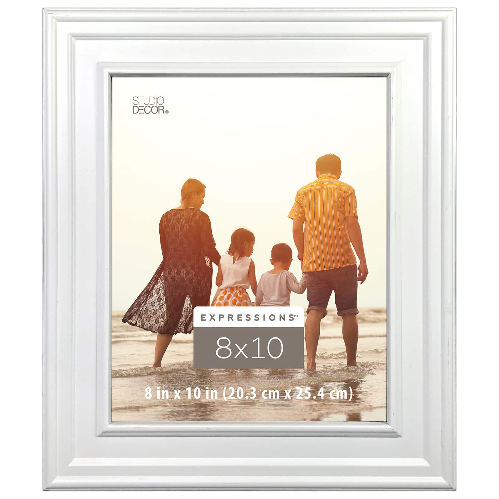 Expressions™ White Frieze Frame by Studio Décor®