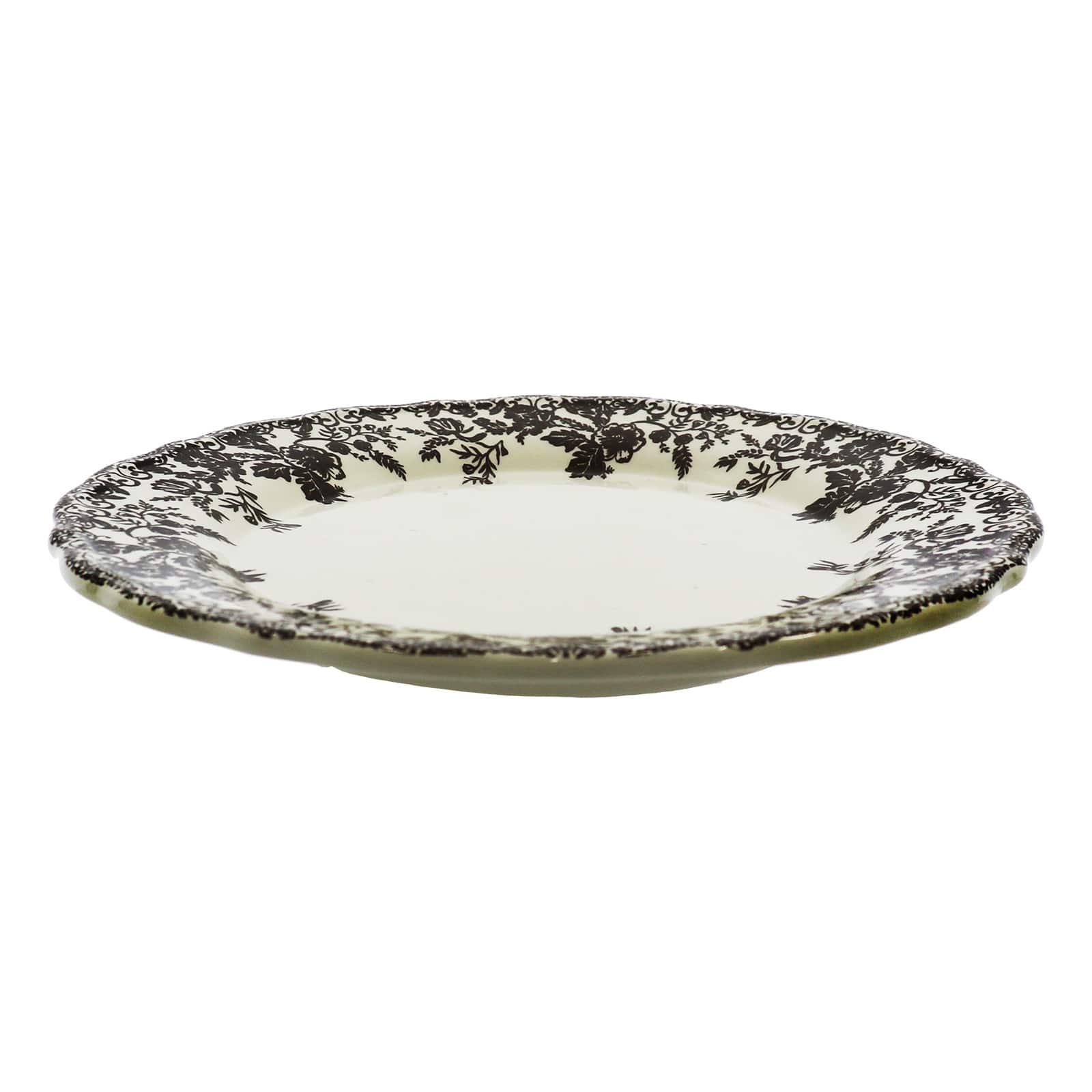 11" Fall Floral Ceramic Serving Plate by Ashland® - Image 3