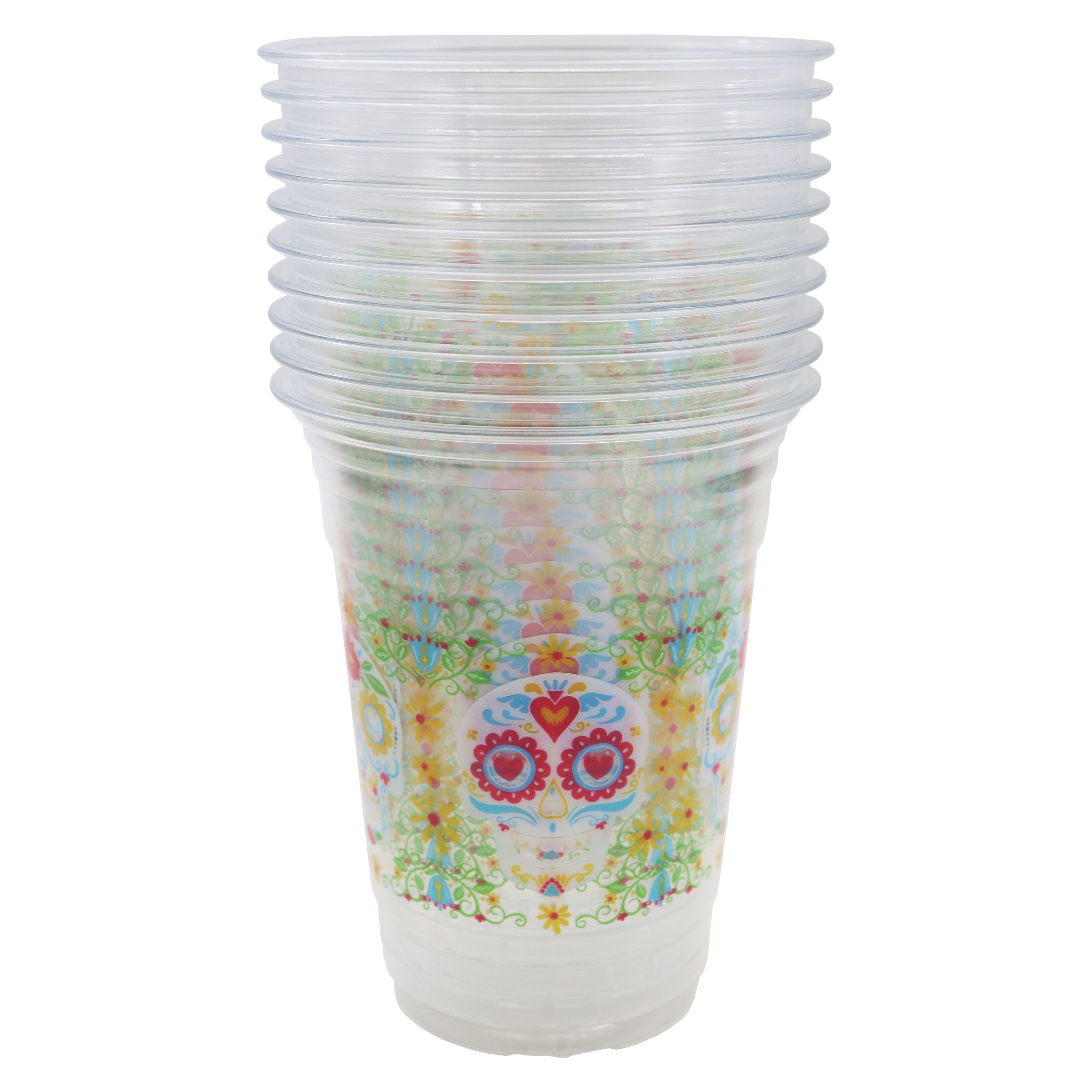 16oz. Skull Plastic Cups, 10ct. by Ashland®