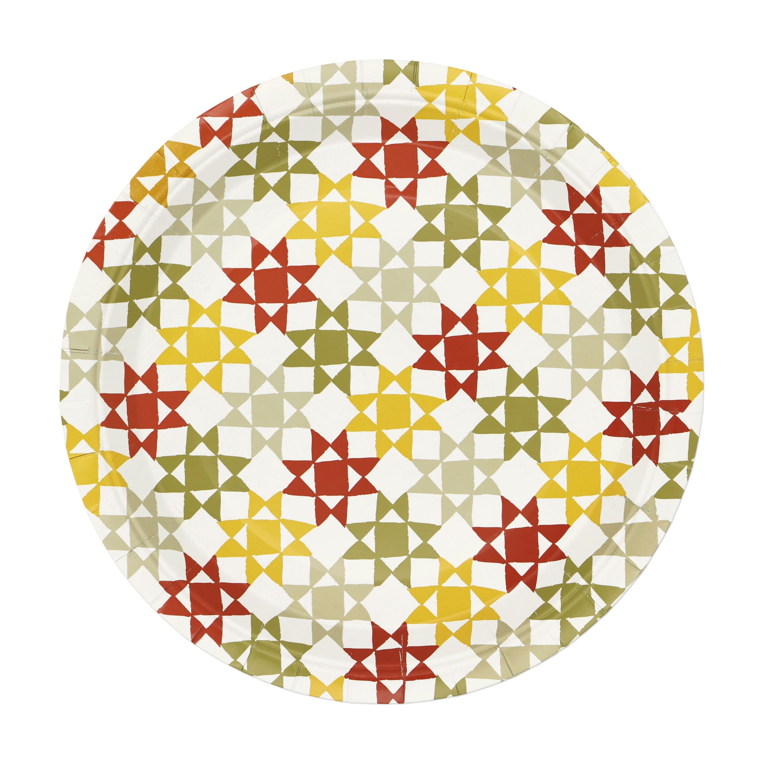 9" Thanksgiving Multicolor Print Paper Dinner Plates, 10ct. by Celebrate It™