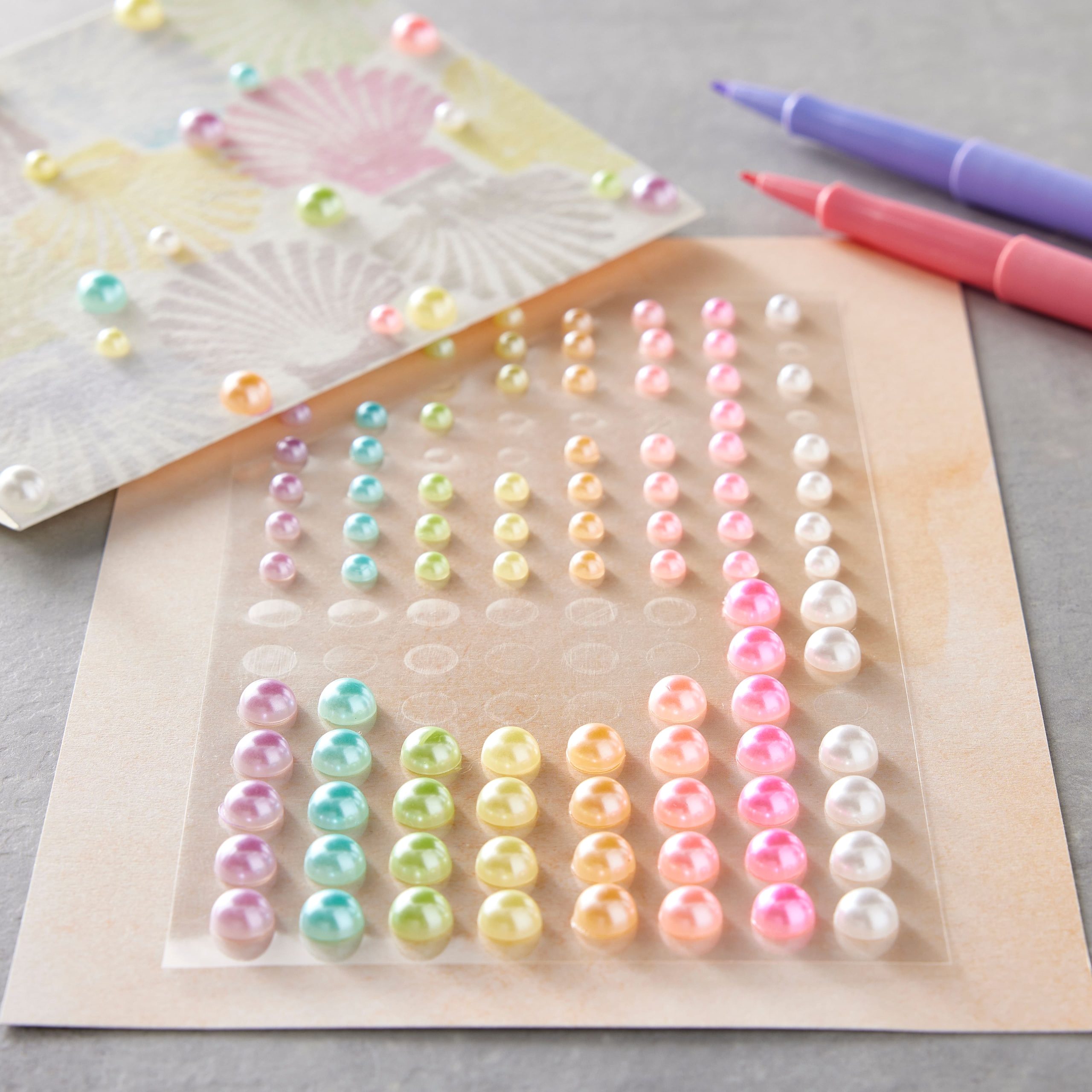 Multicolor Pearl Stickers by Recollections™ - Image 3