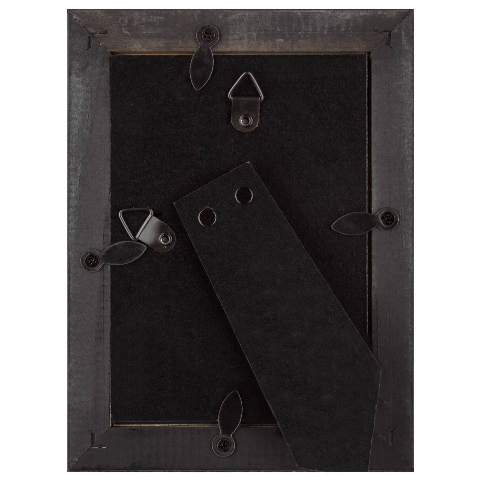 Simply Essentials™ Distressed Black Wood Frame by Studio Décor® - Image 4