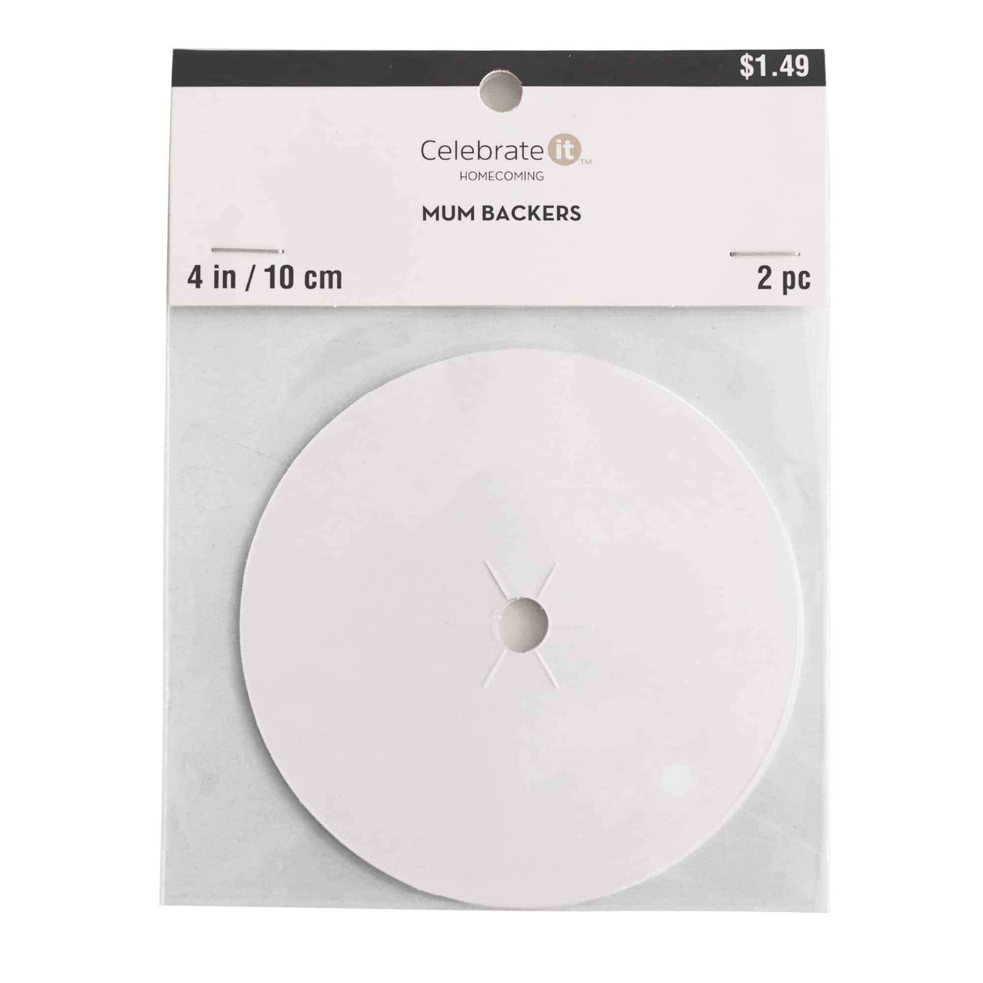 Round Mum Backers, 2ct. by Celebrate It® - Image 4