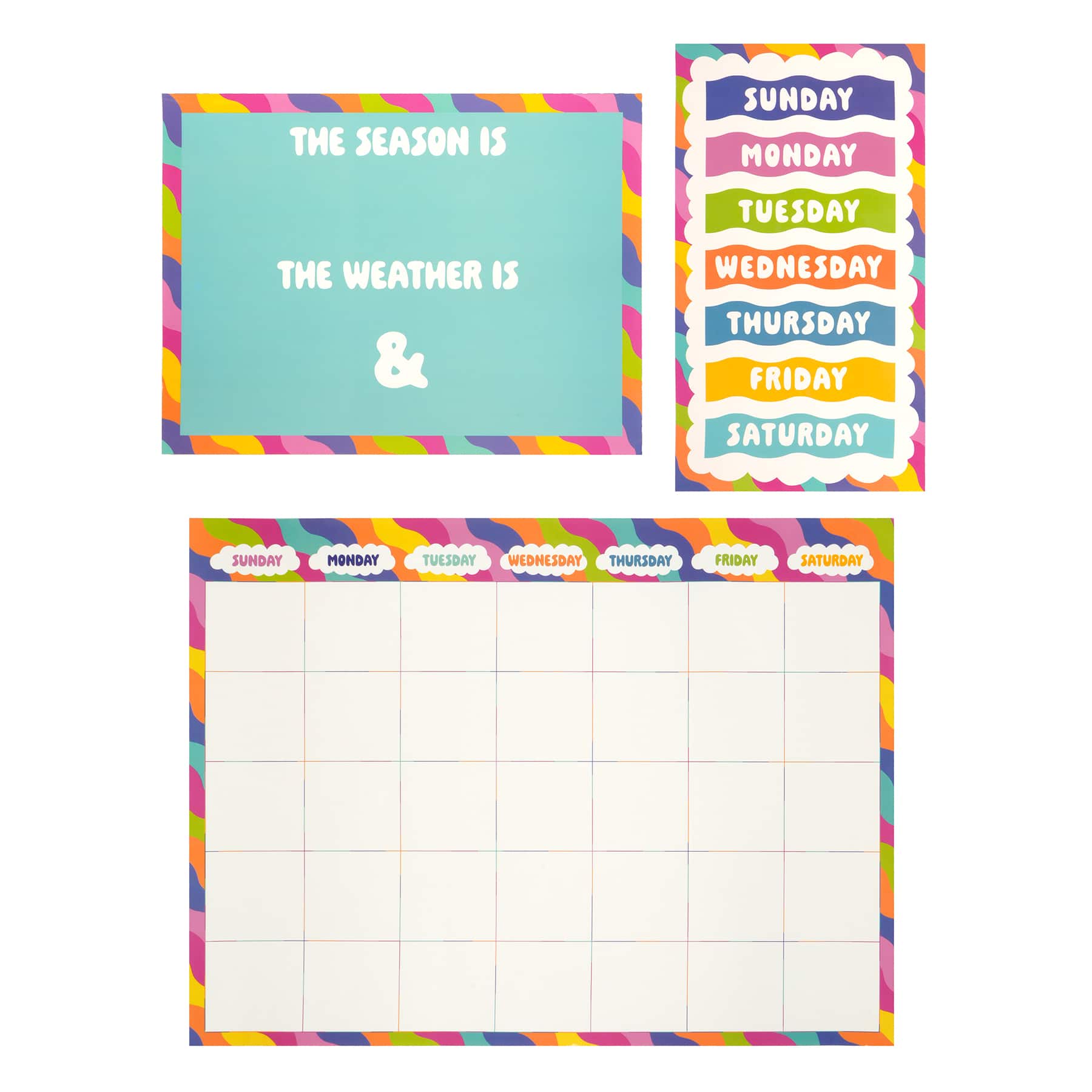 Class Rules! Dry Erase Calendar Kit by B2C™