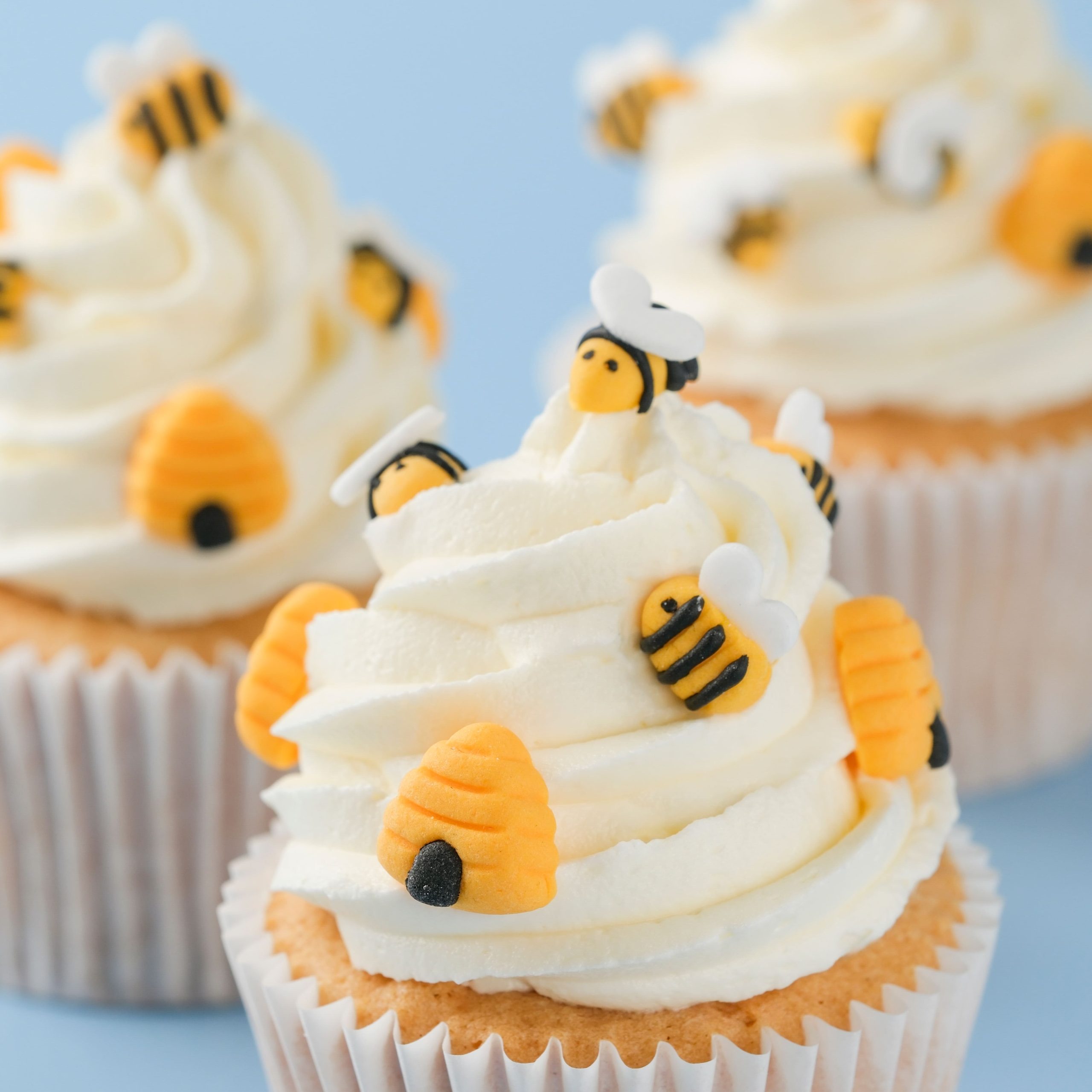 PME Cake Sweet Street® Bees & Beehives Icing Decorations - Image 3