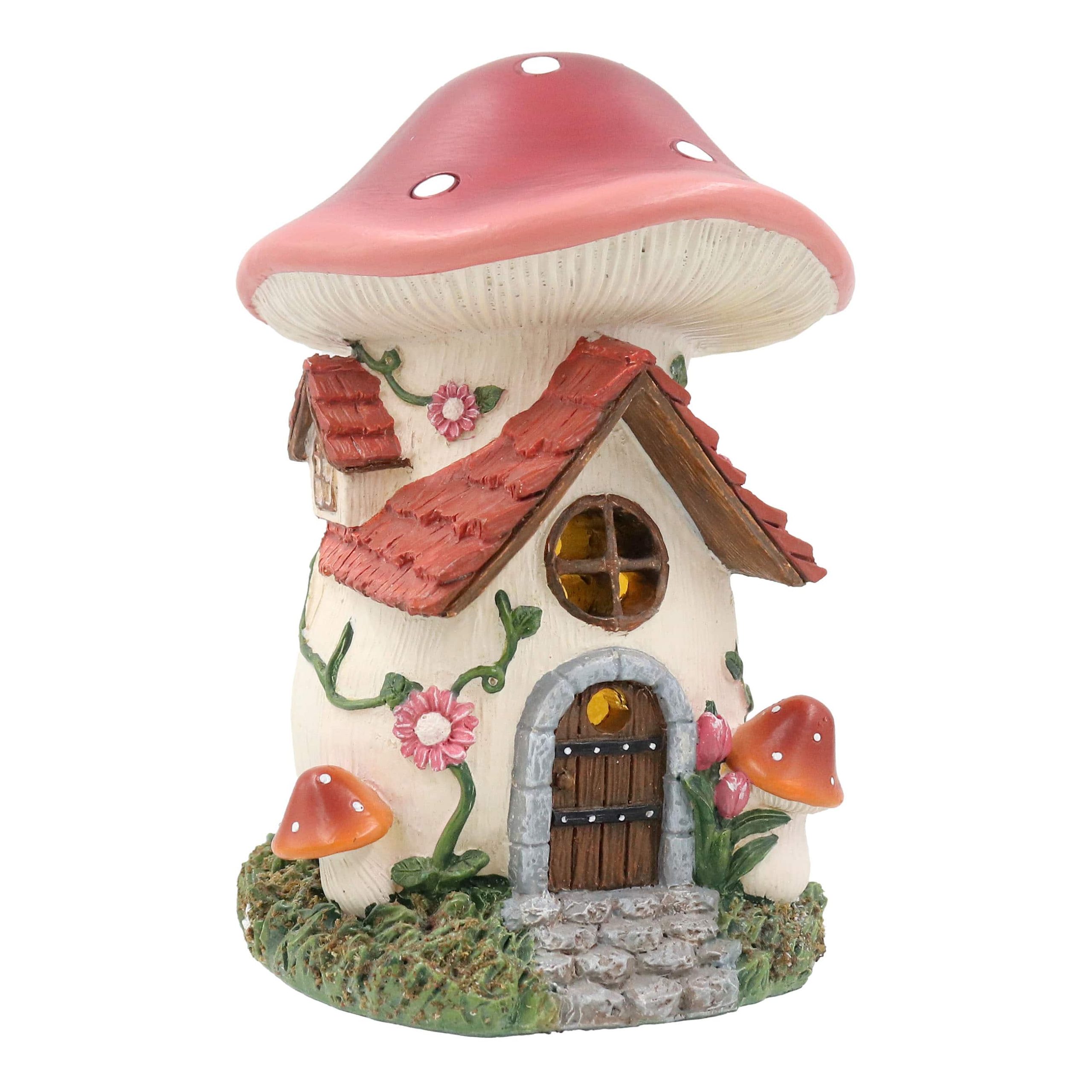 Mini LED Red Mushroom House by Ashland® - Image 3