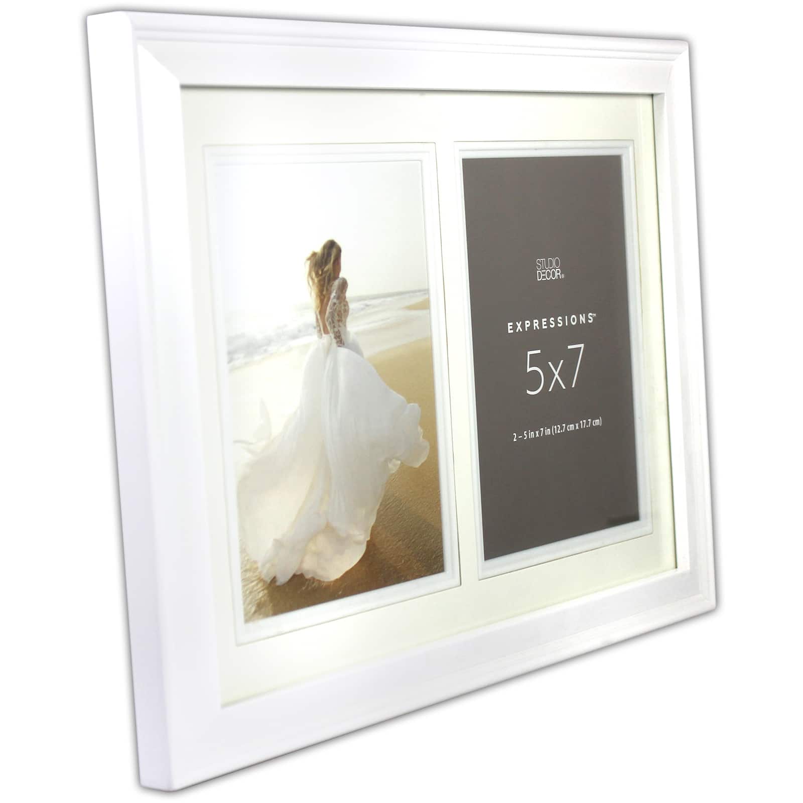 Expressions™ 2 Opening 5" x 7" White Collage Frame by Studio Décor® - Image 4
