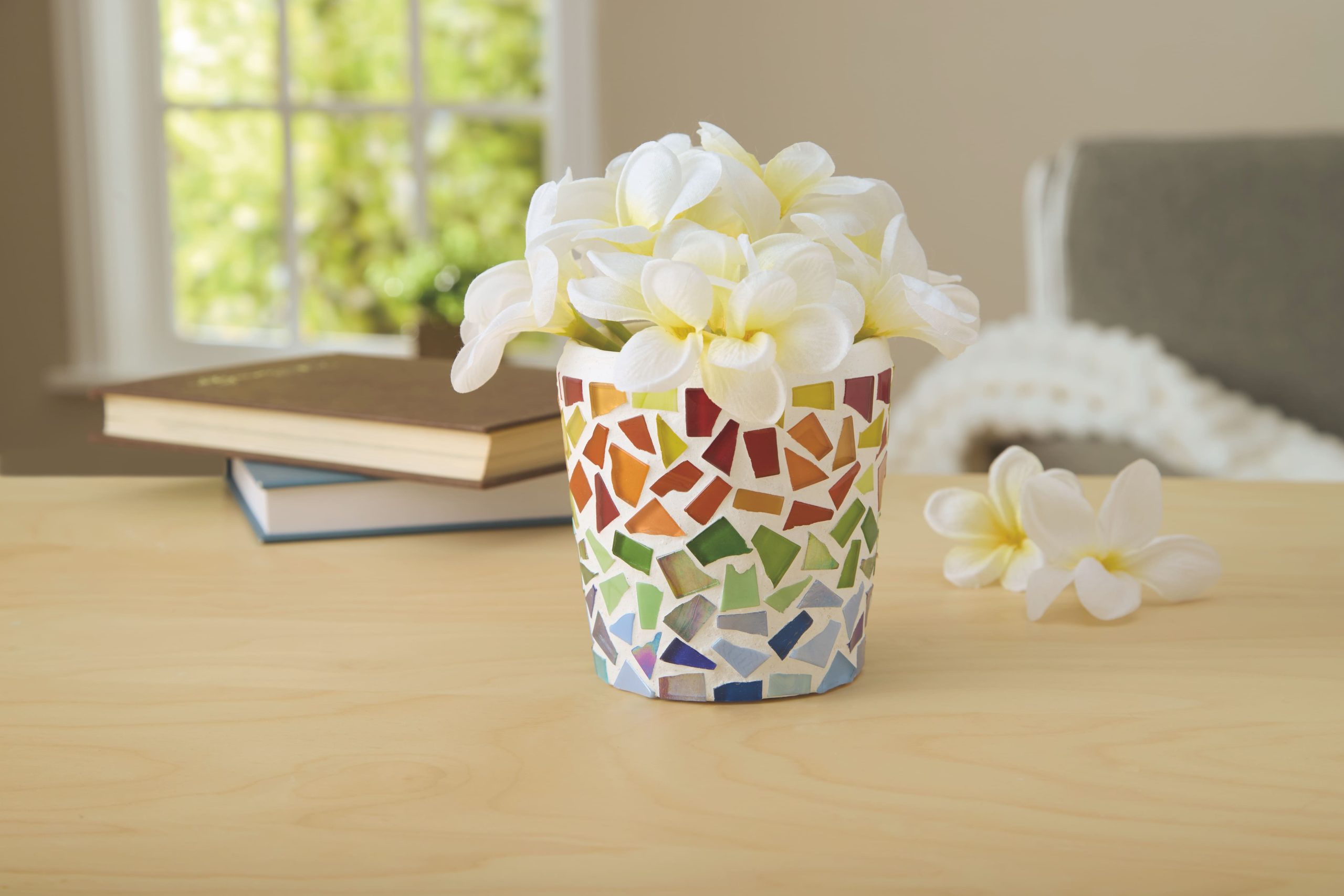 Rainbow Mosaic Vase Kit by Make Market®