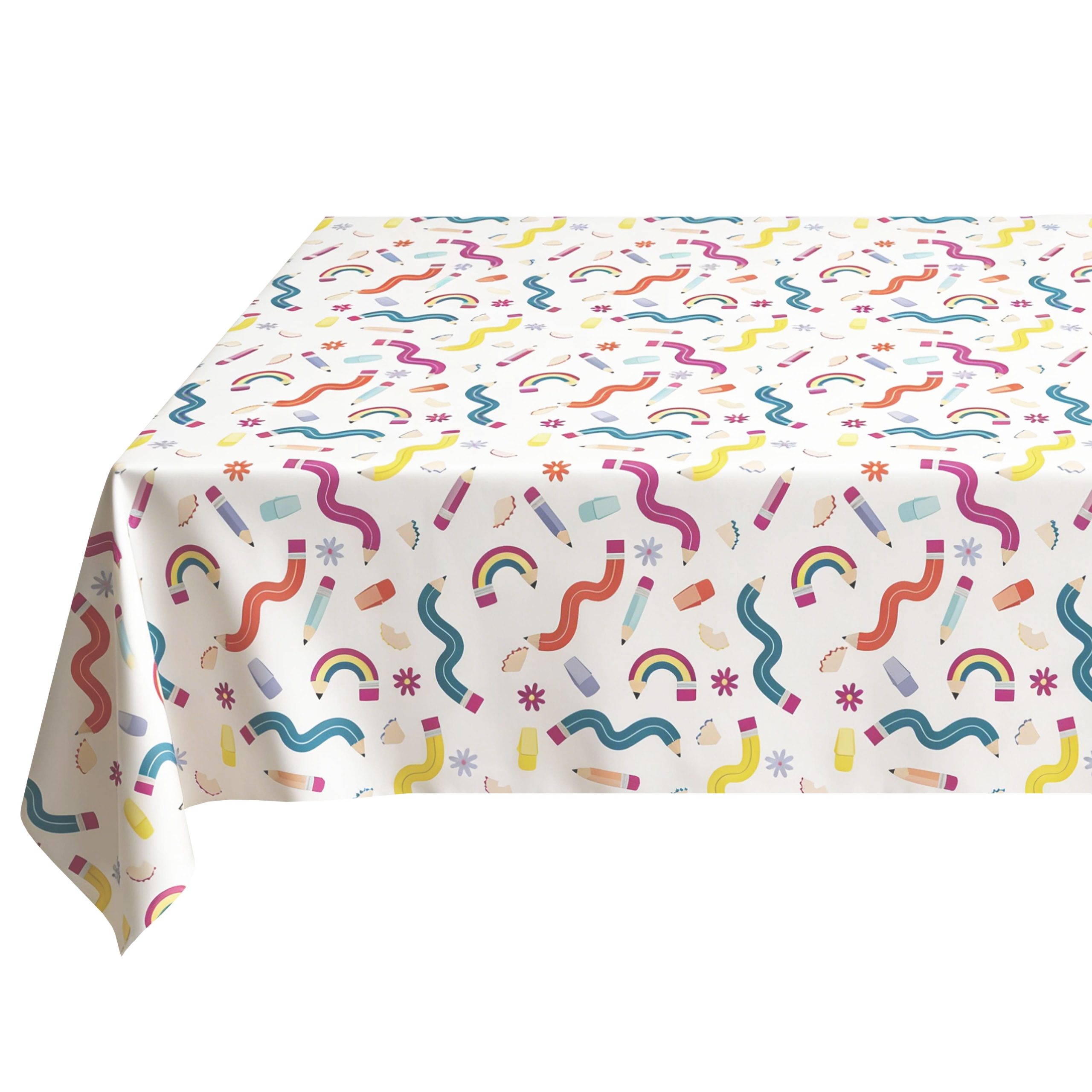 9ft. Classroom Party Table Cover by B2C™ - Image 2