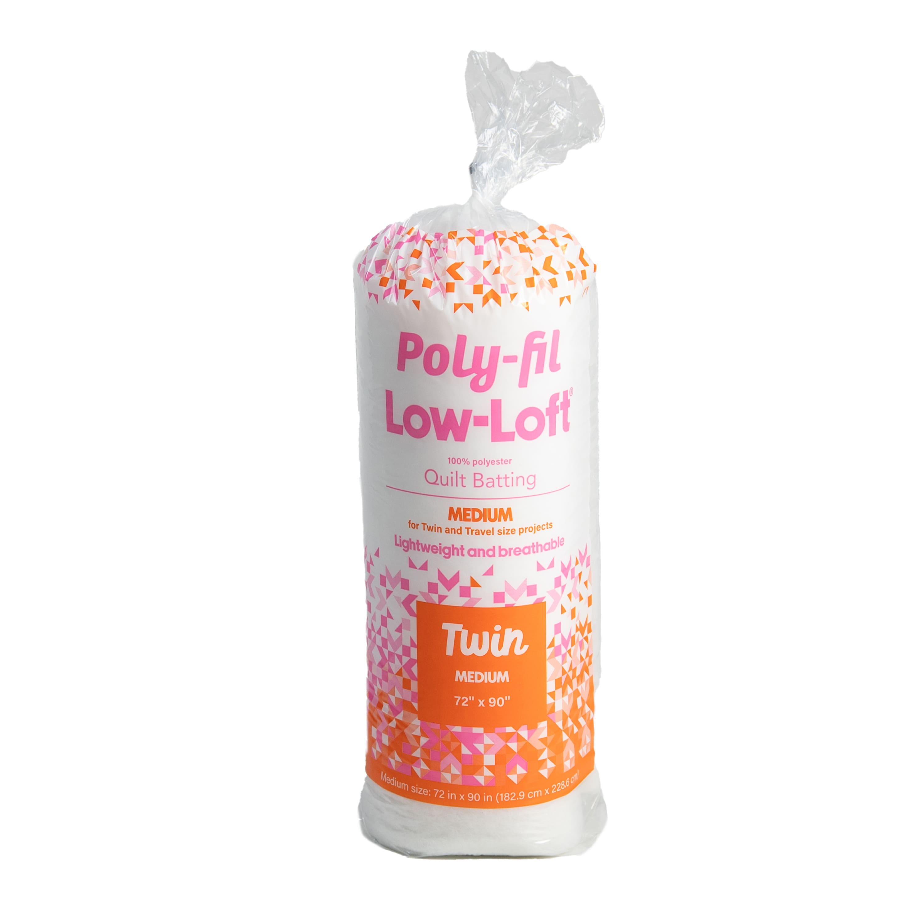 Poly-Fil Low Loft® 72" x 90" Twin Polyester Quilt Batting