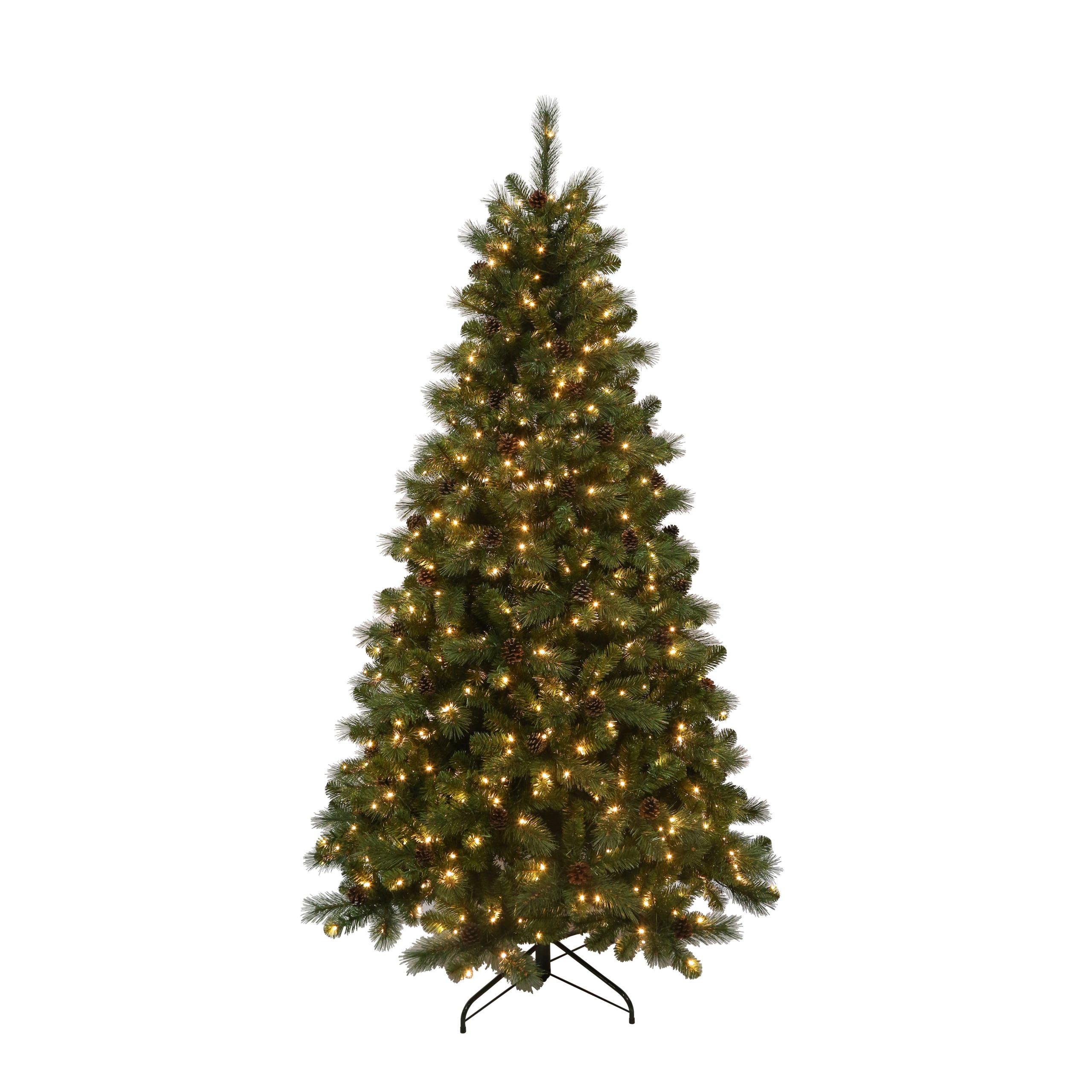 7.5ft. Pre-Lit Wimberley Pine Realistic Artificial Christmas Tree, Warm White Mini LED Lights by Ashland® - Image 3