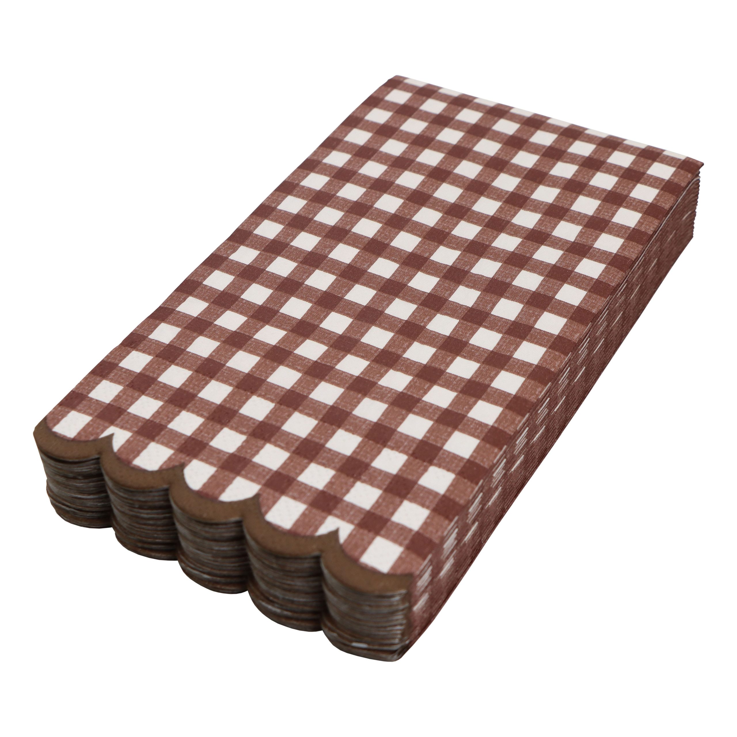 Thanksgiving Gingham Guest Napkins, 20ct. by Celebrate It™ - Image 2