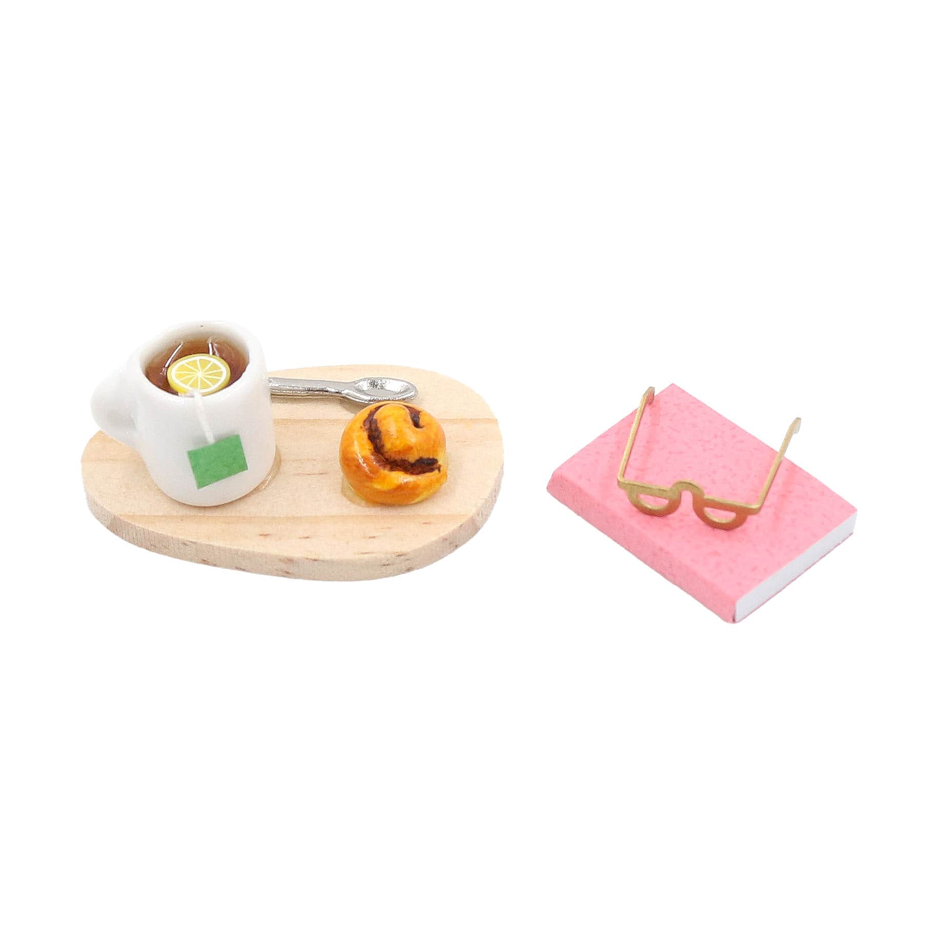 Mini Tea & Book Decoration Set by Ashland®