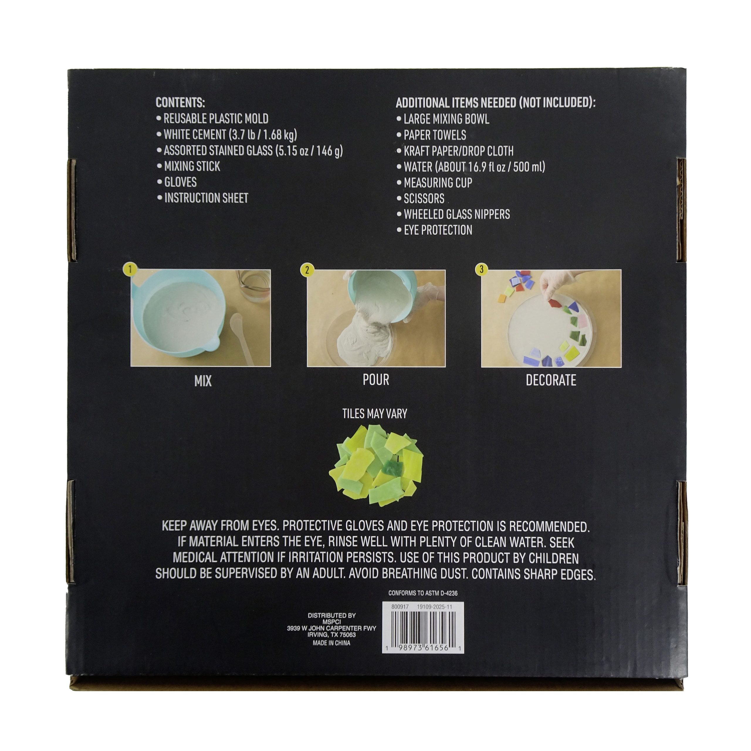 10" Lemon Stepping Stone Kit by Make Market® - Image 4