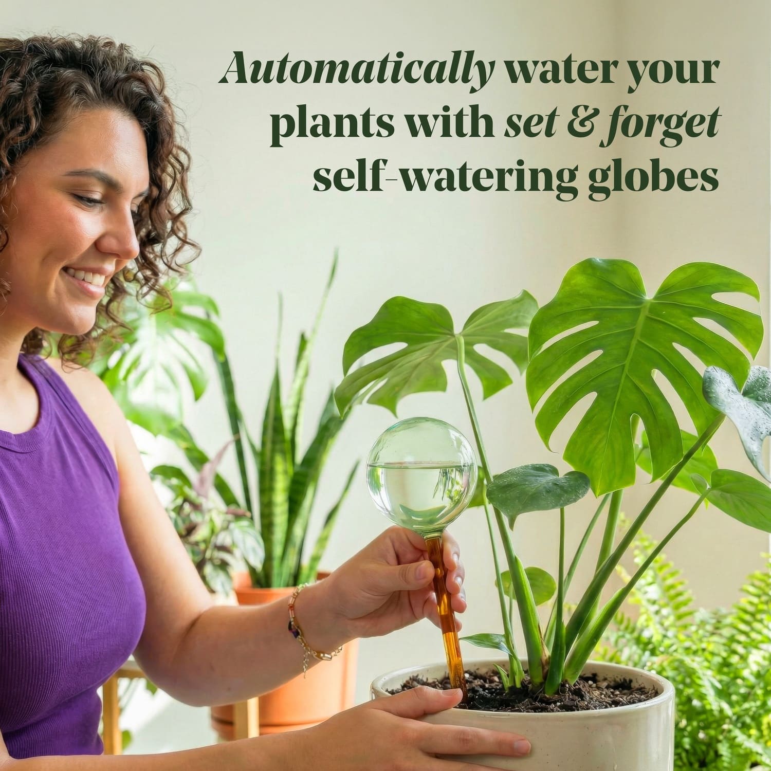 We The Wild™ Self-Watering Plant Globes - Image 2