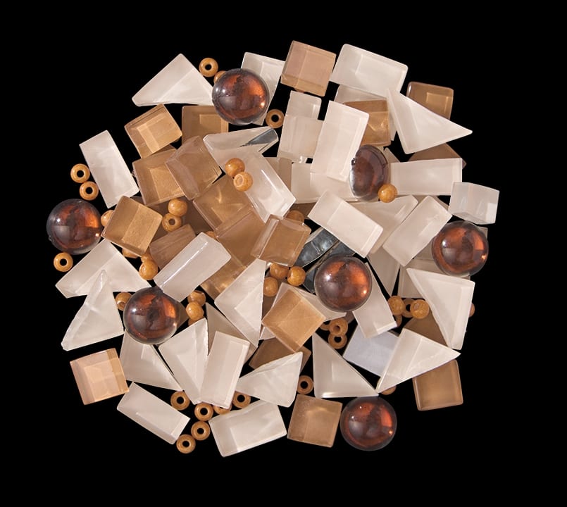Tan & Brown Mosaic Vase Kit by Make Market® - Image 4